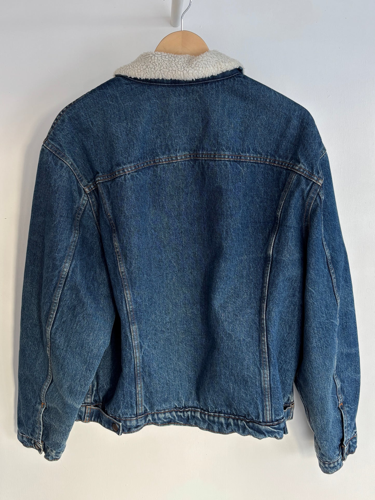 M - VINTAGE LEVIS DENIM SHERPA JACKET