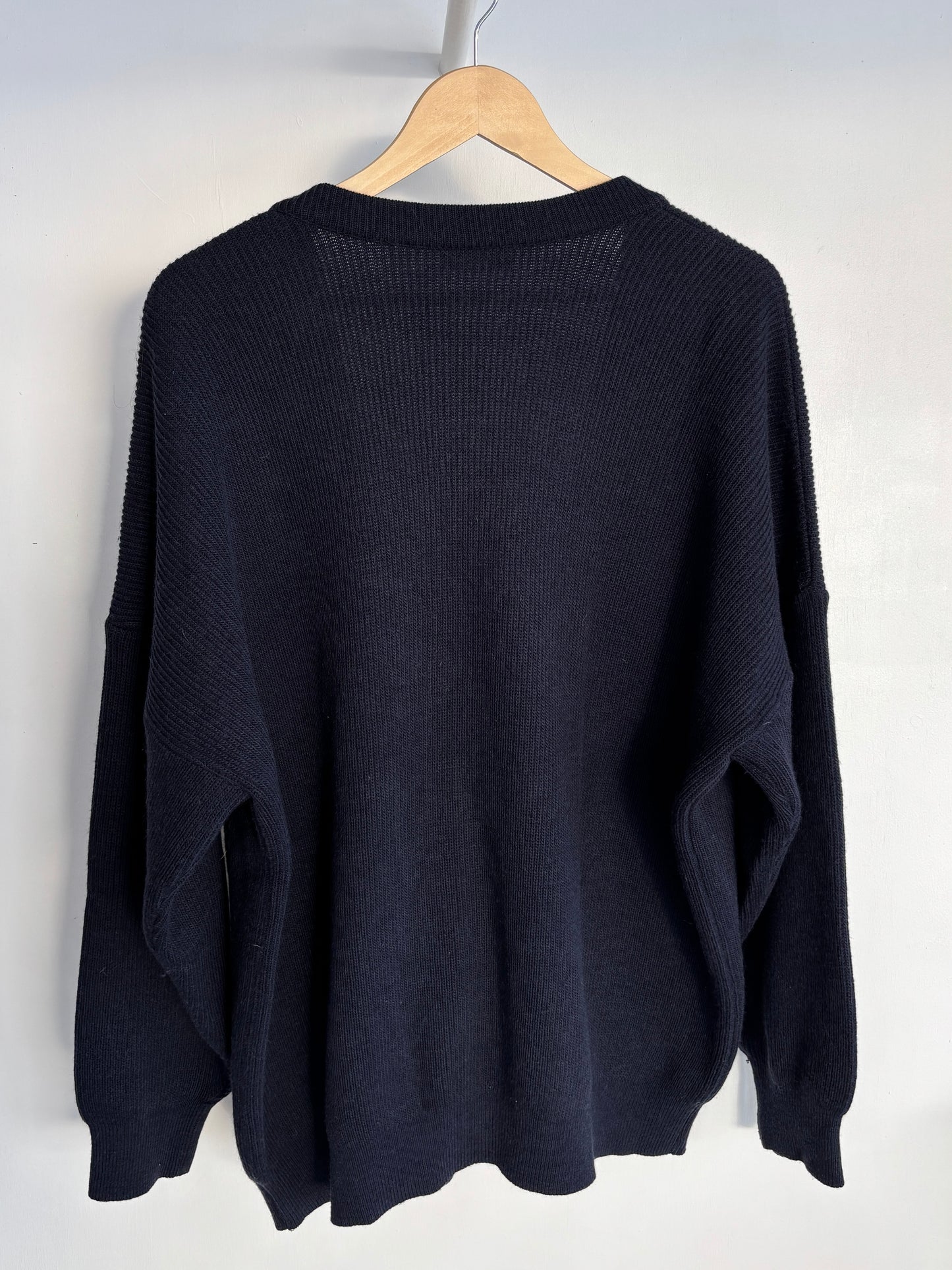 XL - VINTAGE LACOSTE KNITTED CARDIGAN