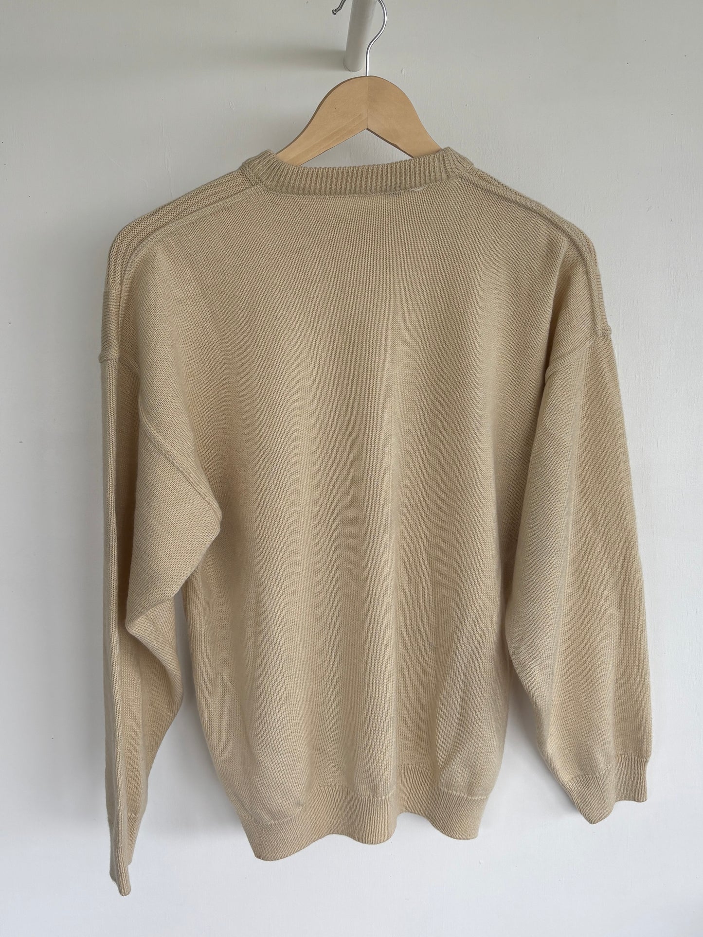 M - VINTAGE LACOSTE KNITTED SWEATSHIRT