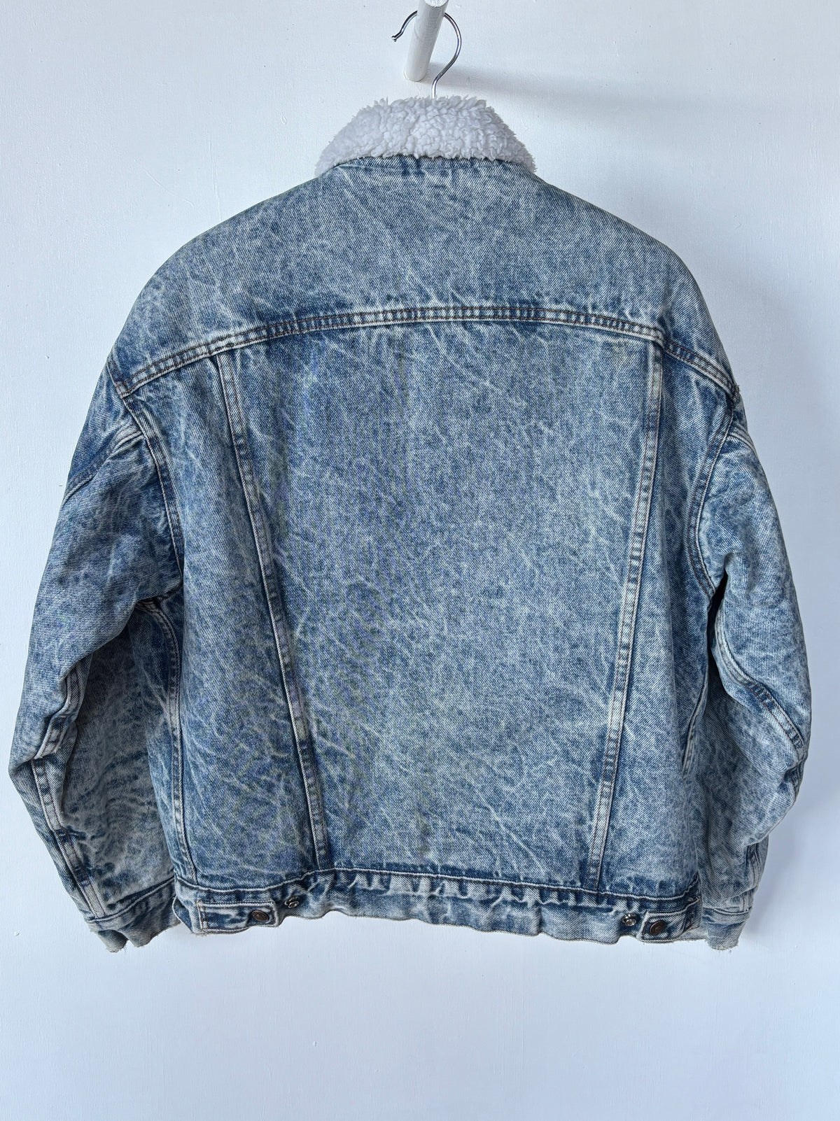 M - VINTAGE LEVIS SHERPA DENIM JACKET
