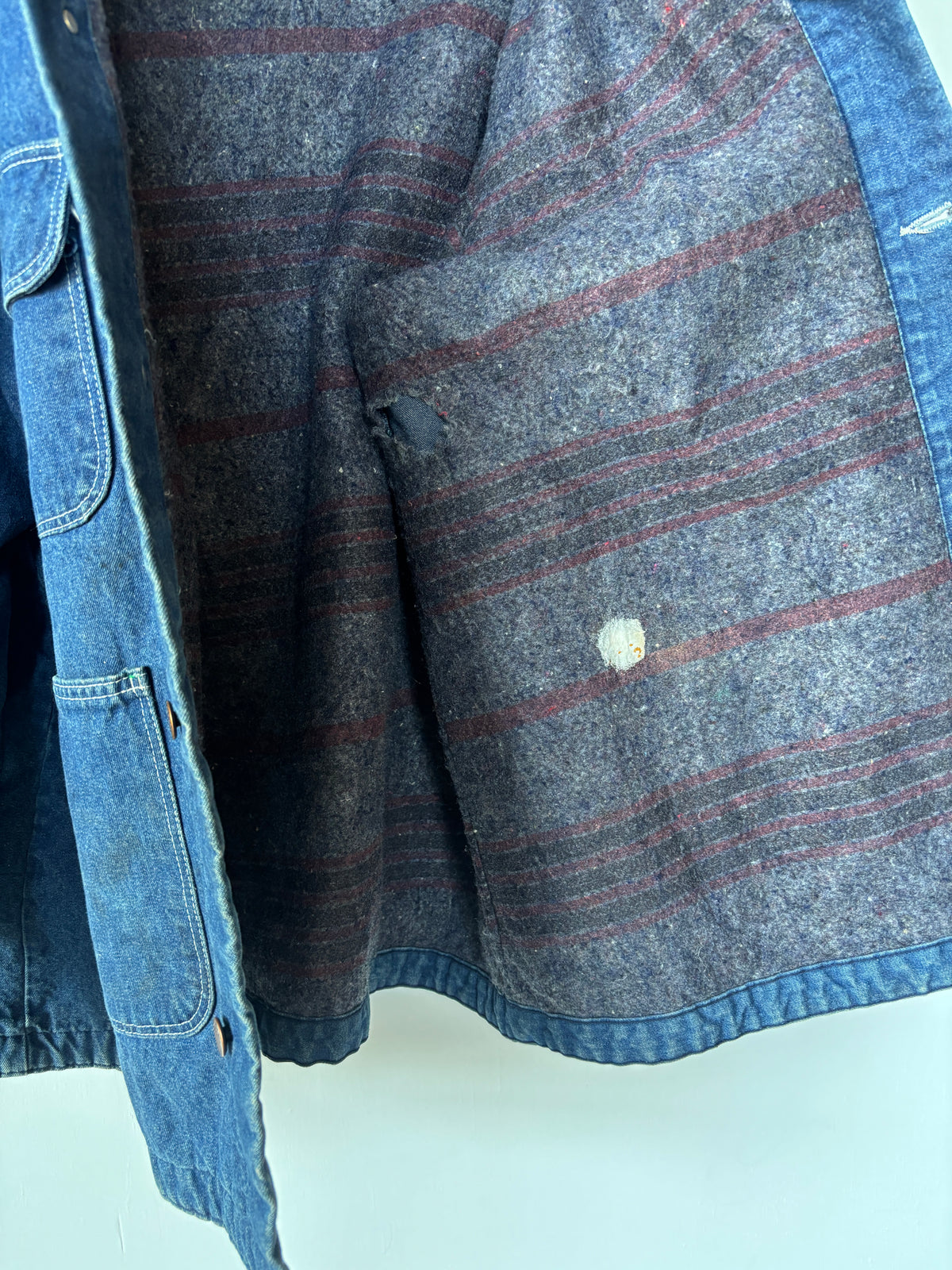 XL - VINTAGE BIG BEN DENIM CHORE JACKET