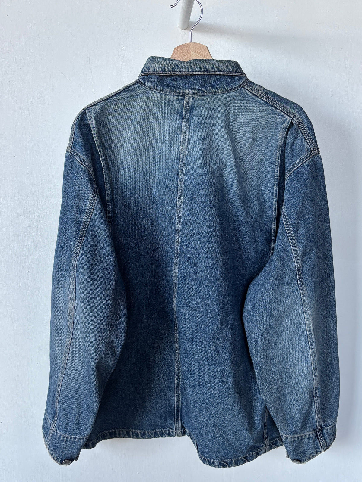 L - VINTAGE CROCKER DENIM CHORE JACKET