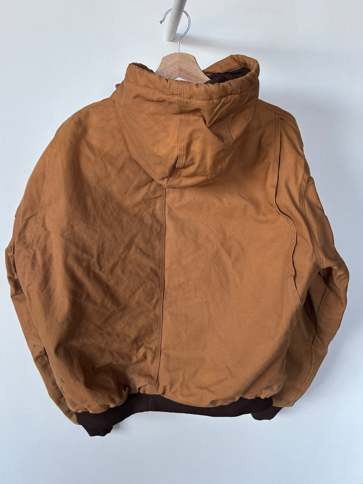 L - VINTAGE BERNE HOODED WORKER JACKET