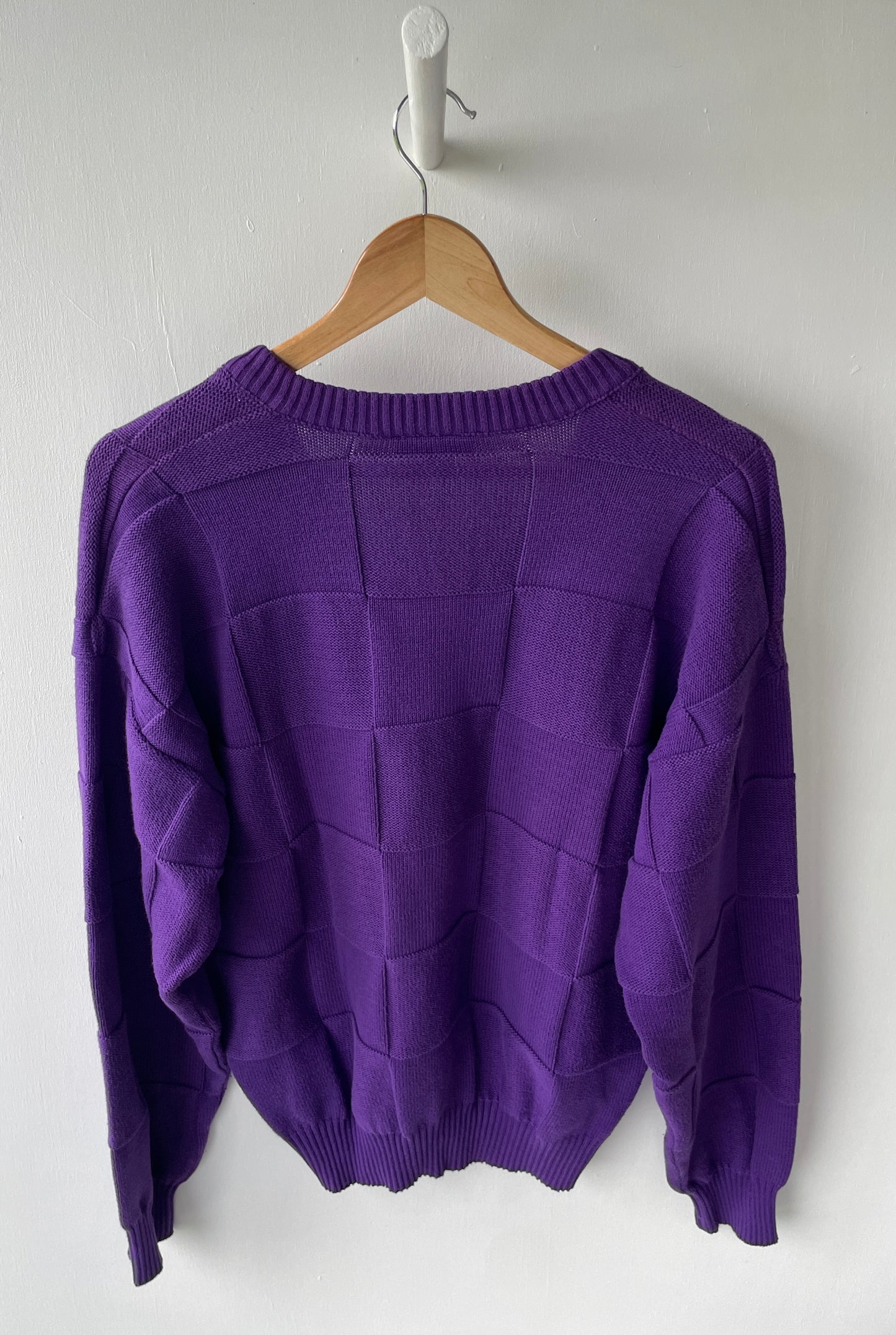 L - VINTAGE LACOSTE KNITTED SWEATSHIRT