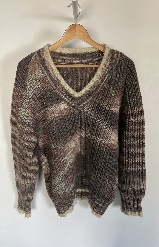 L - VINTAGE KNITTED SWEATSHIRT