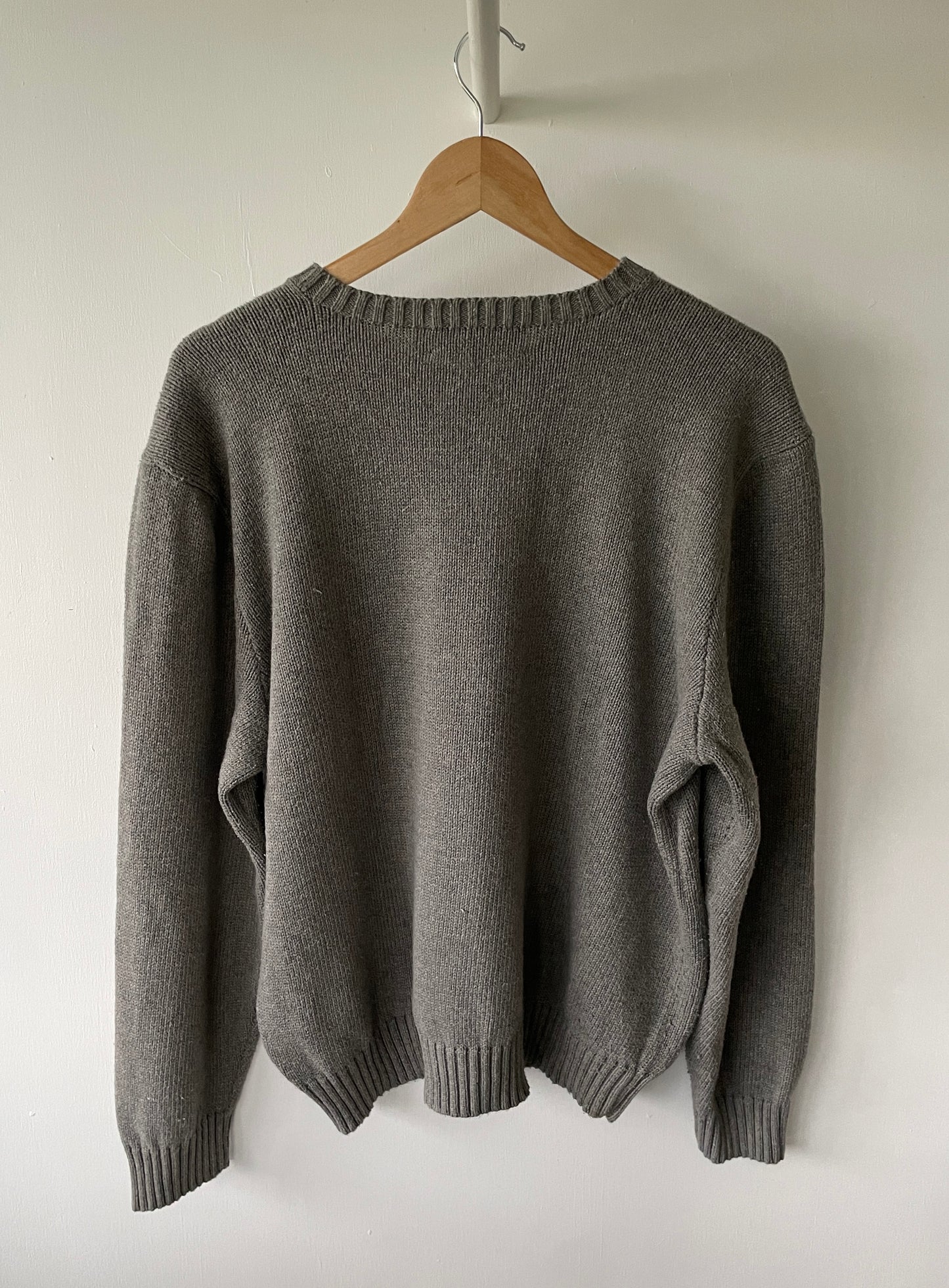 L - VINTAGE RALPH LAUREN KNITTED SWEATSHIRT