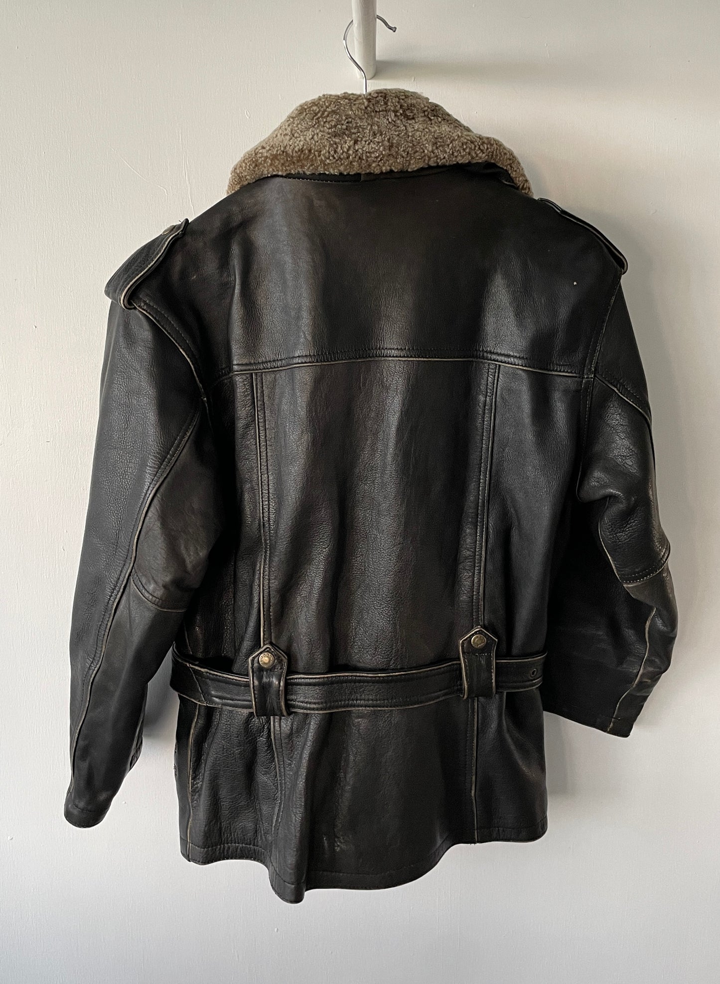 XS - VINTAGE LEATHER JACKET