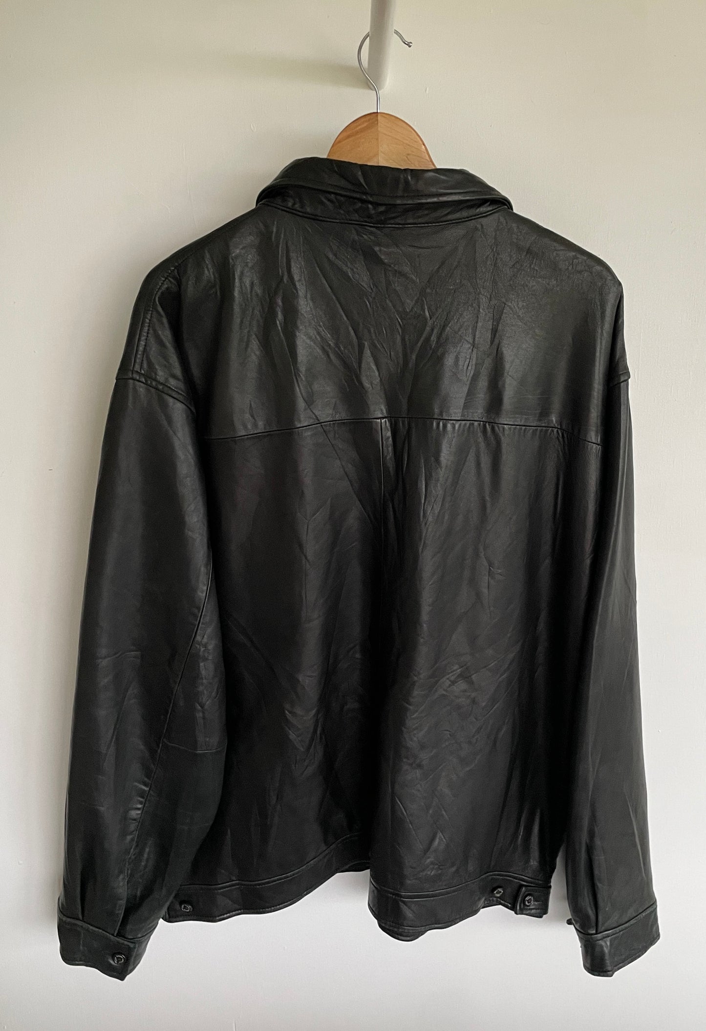 XL - VINTAGE RALPH LAUREN LEATHER JACKET
