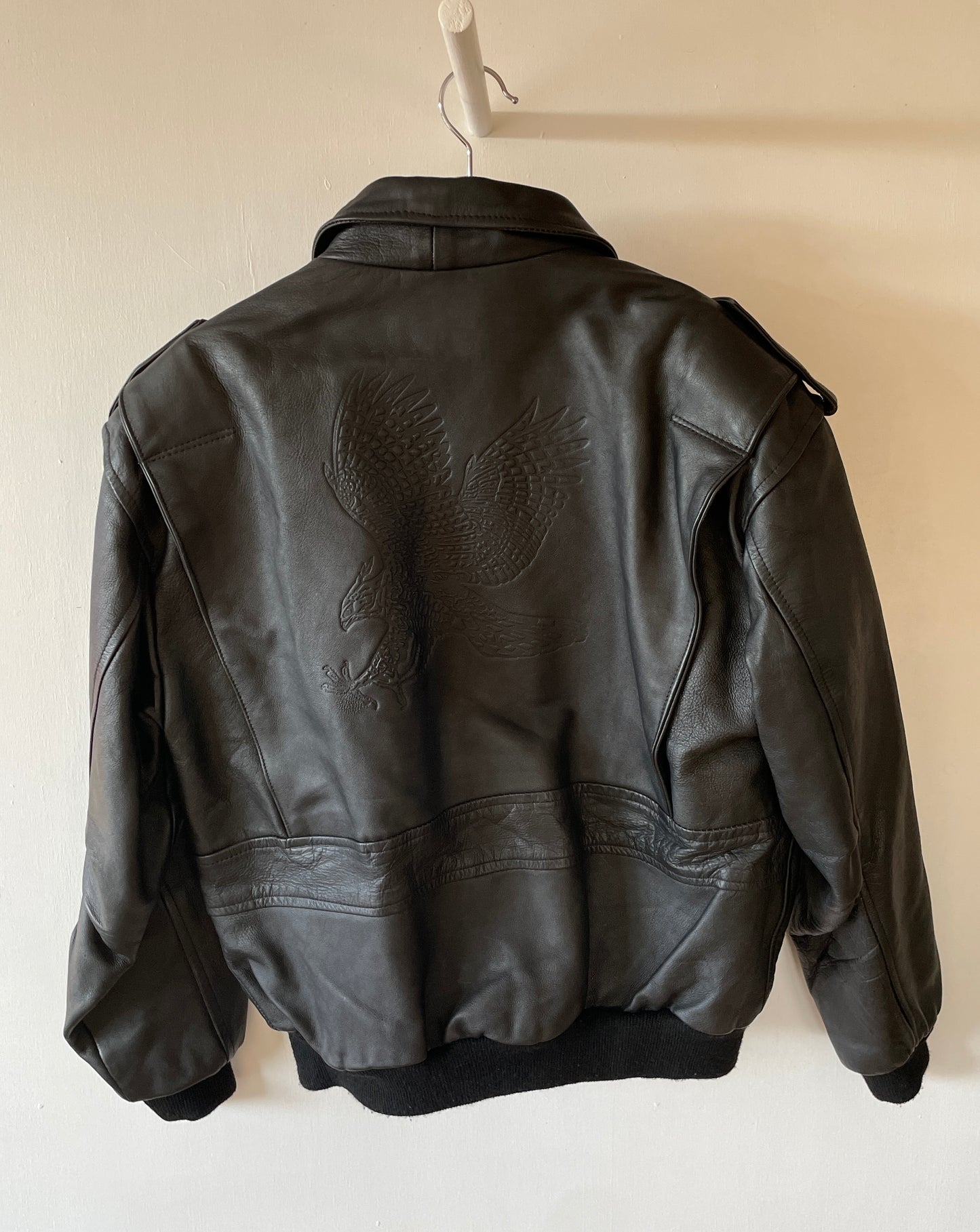 M - VINTAGE PILOT LEATHER JACKET