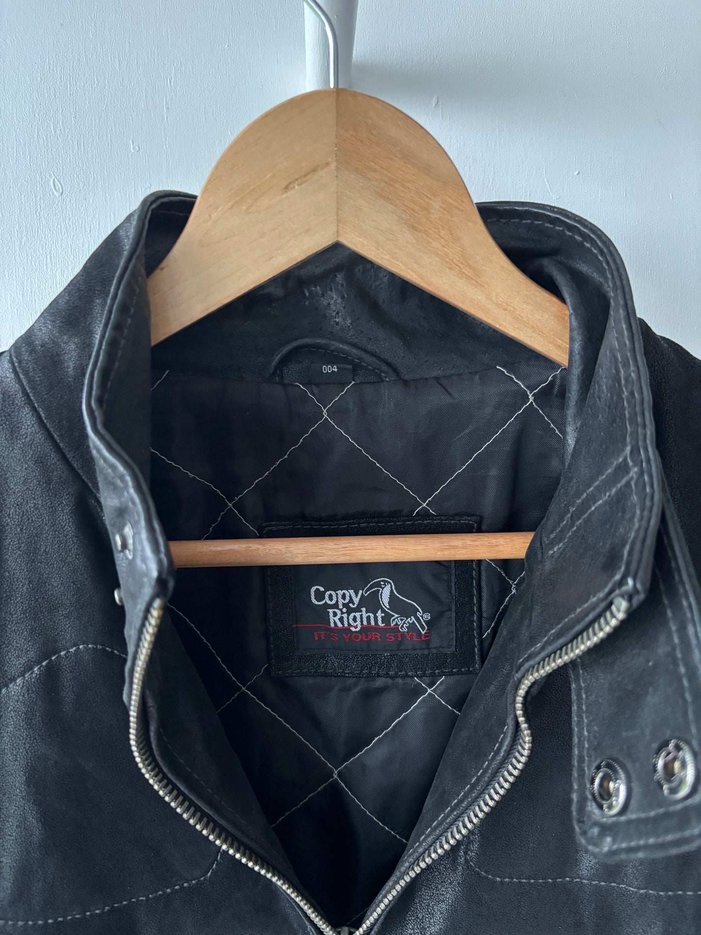 M - VINTAGE LEATHER JACKET