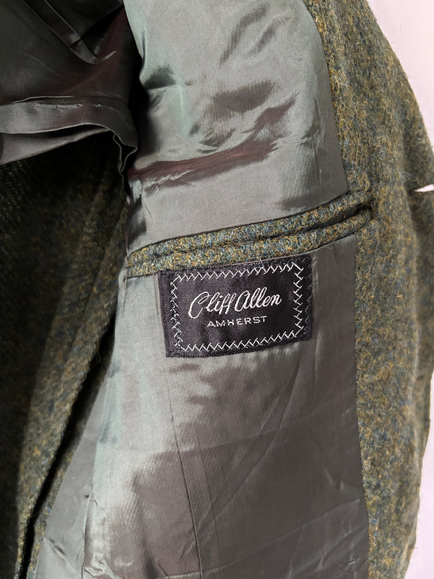 M - VINTAGE HARRIS TWEED BLAZER