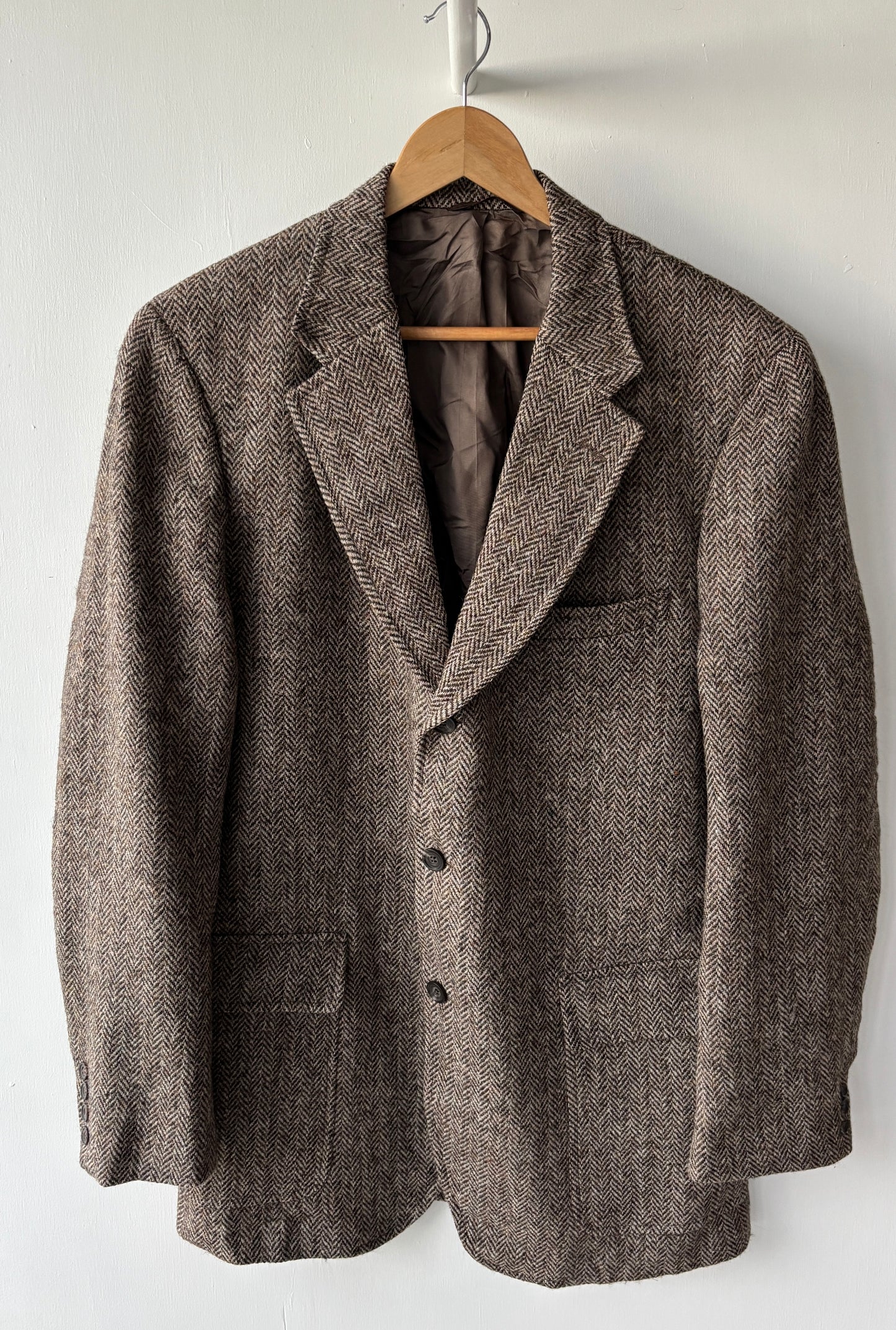 XL - VINTAGE HARRIS TWEED BLAZER
