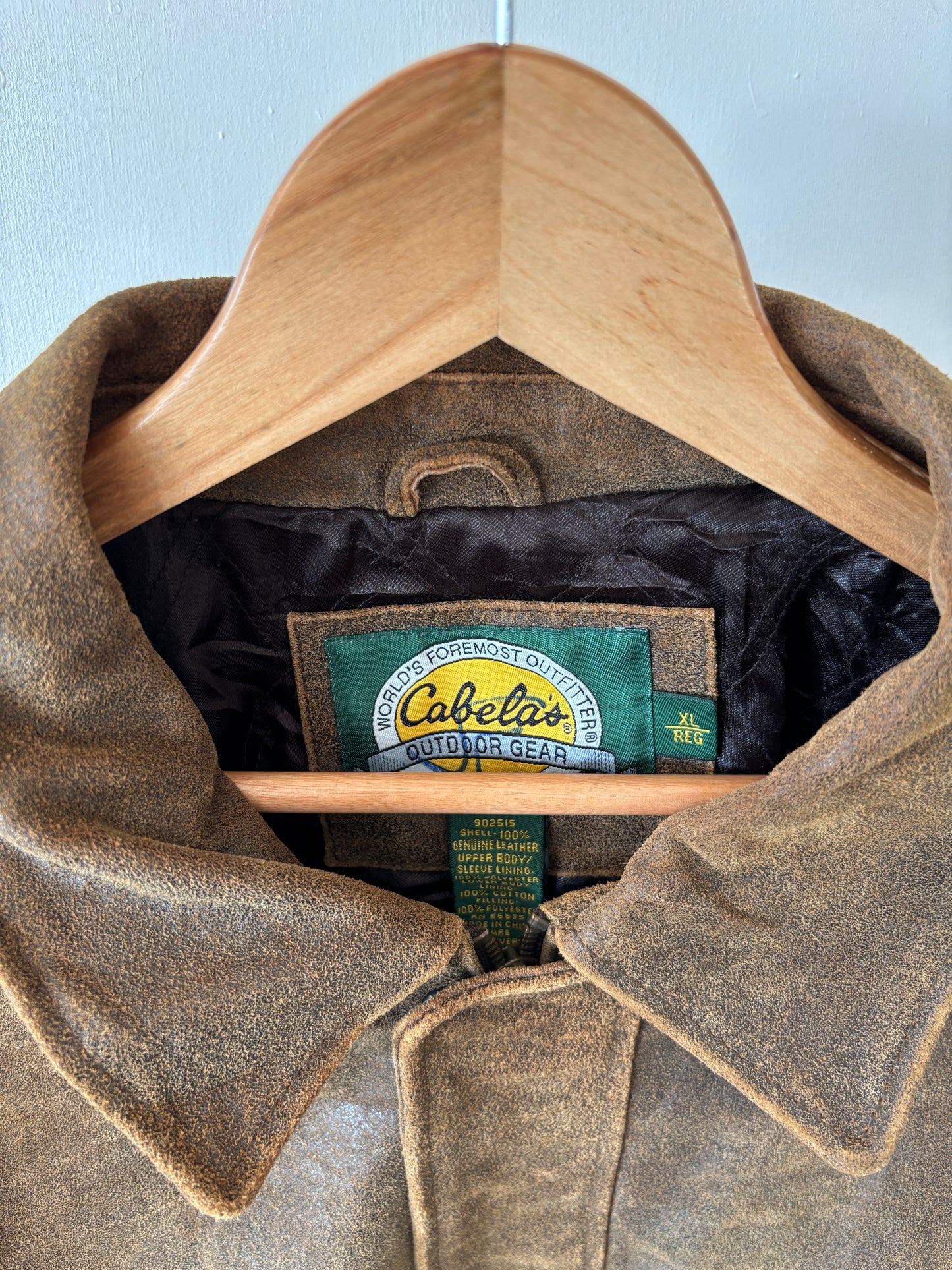 XL - VINTAGE LEATHER JACKET