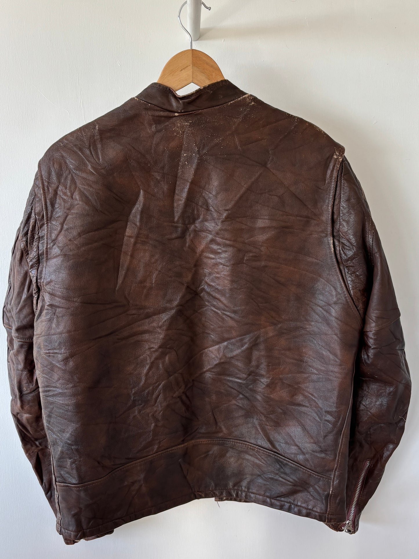 M - VINTAGE LEATHER JACKET