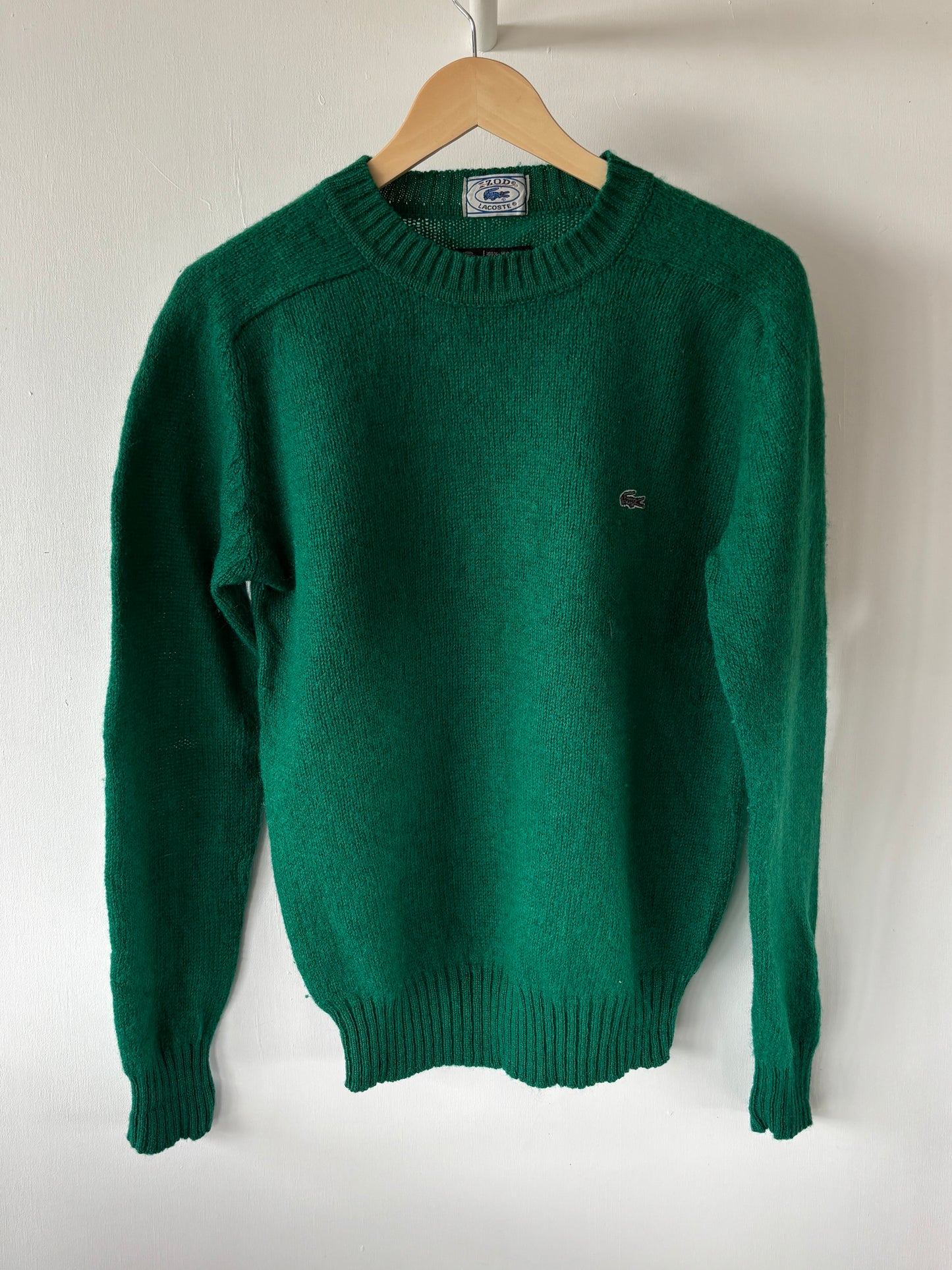 M - VINTAGE LACOSTE KNITTED SWEATSHIRT