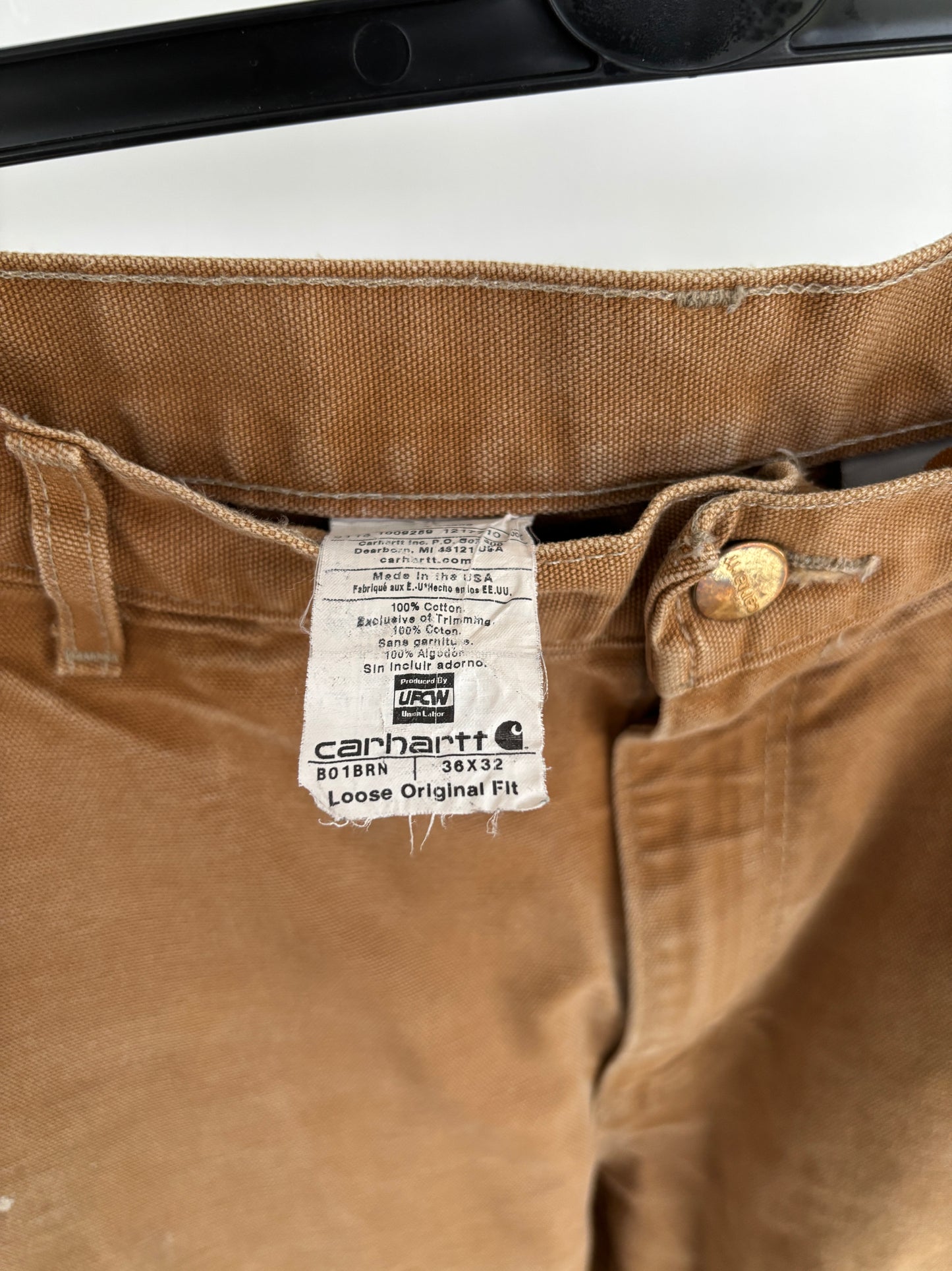34/32 - VINTAGE CARHARTT DOUBLE KNEES