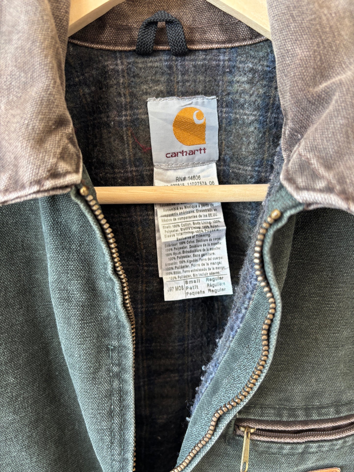 S - VINTAGE CARHARTT DETROIT JACKET
