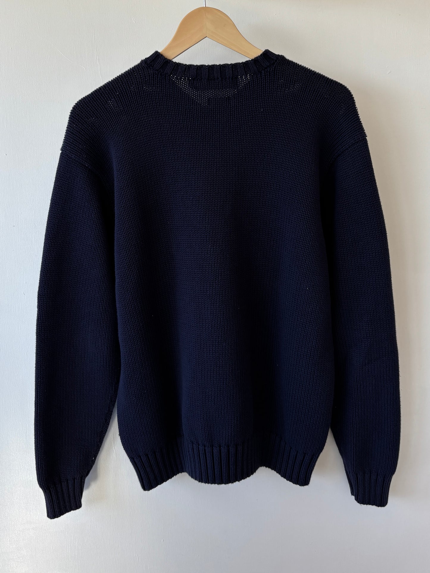 L - VINTAGE RALPH LAUREN KNITTED SWEATSHIRT