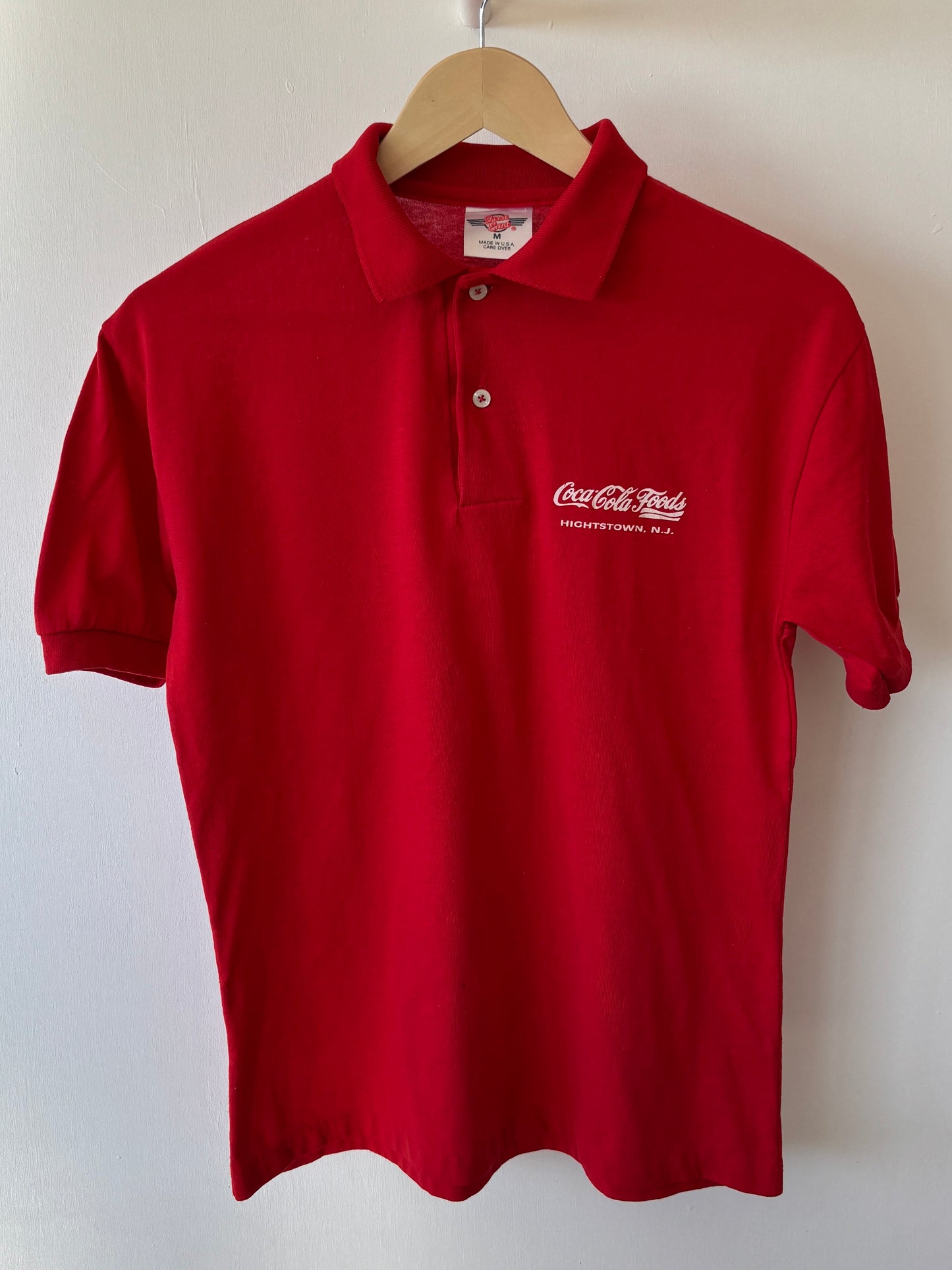 S - VINTAGE COCA COLA POLO