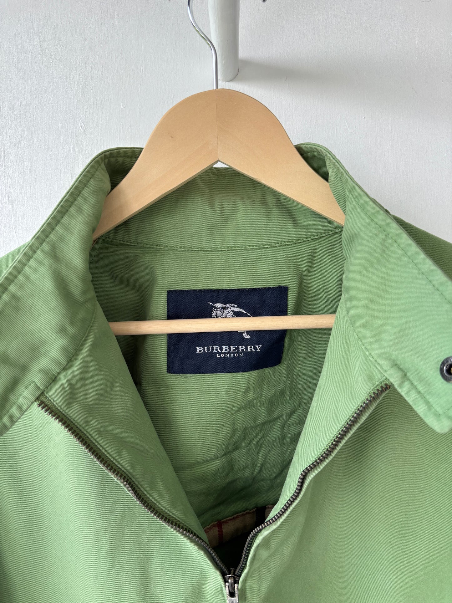 M - VINTAGE BURBERRY HARRINGTON JACKET