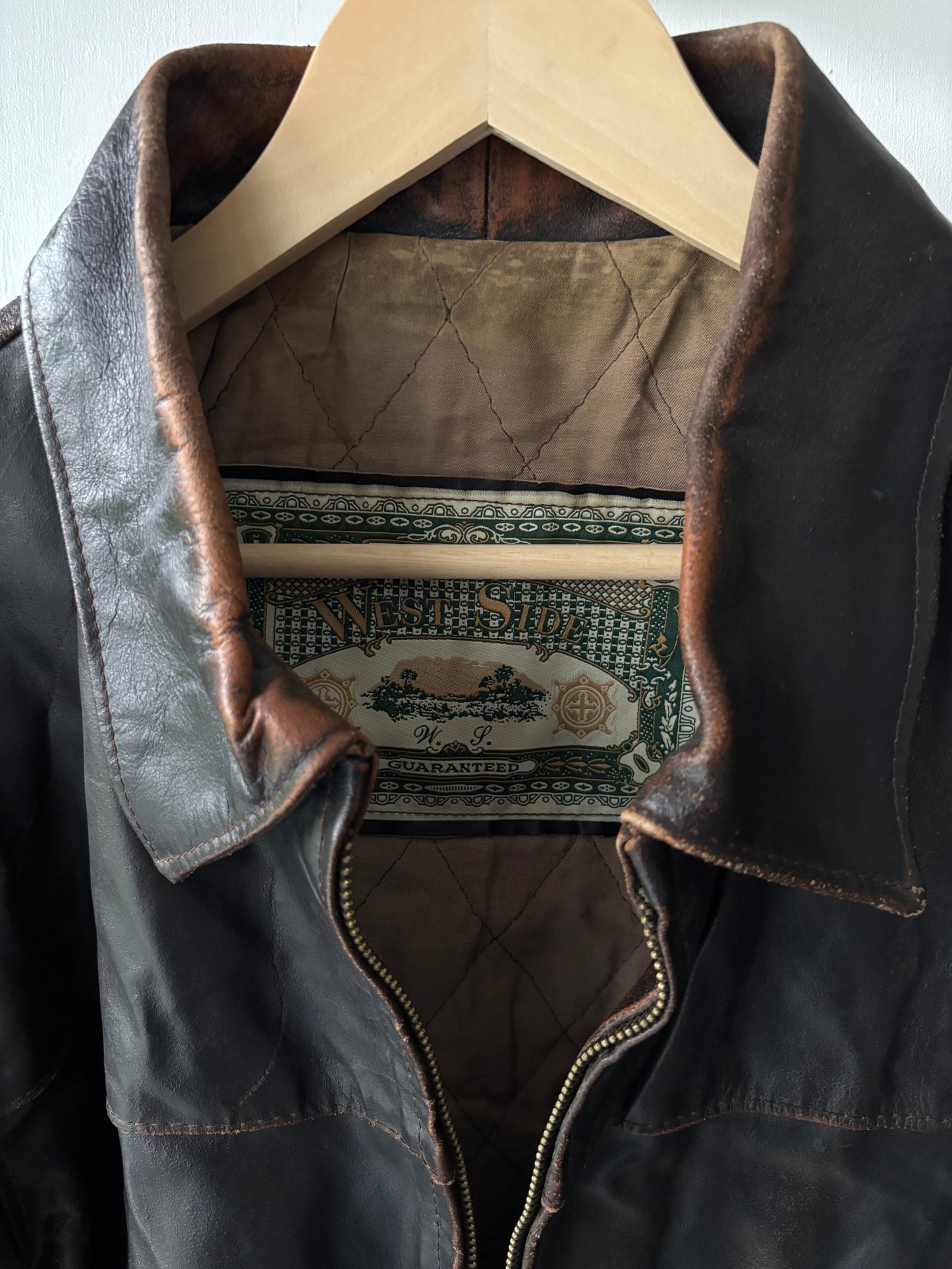 M - VINTAGE LEATHER JACKET