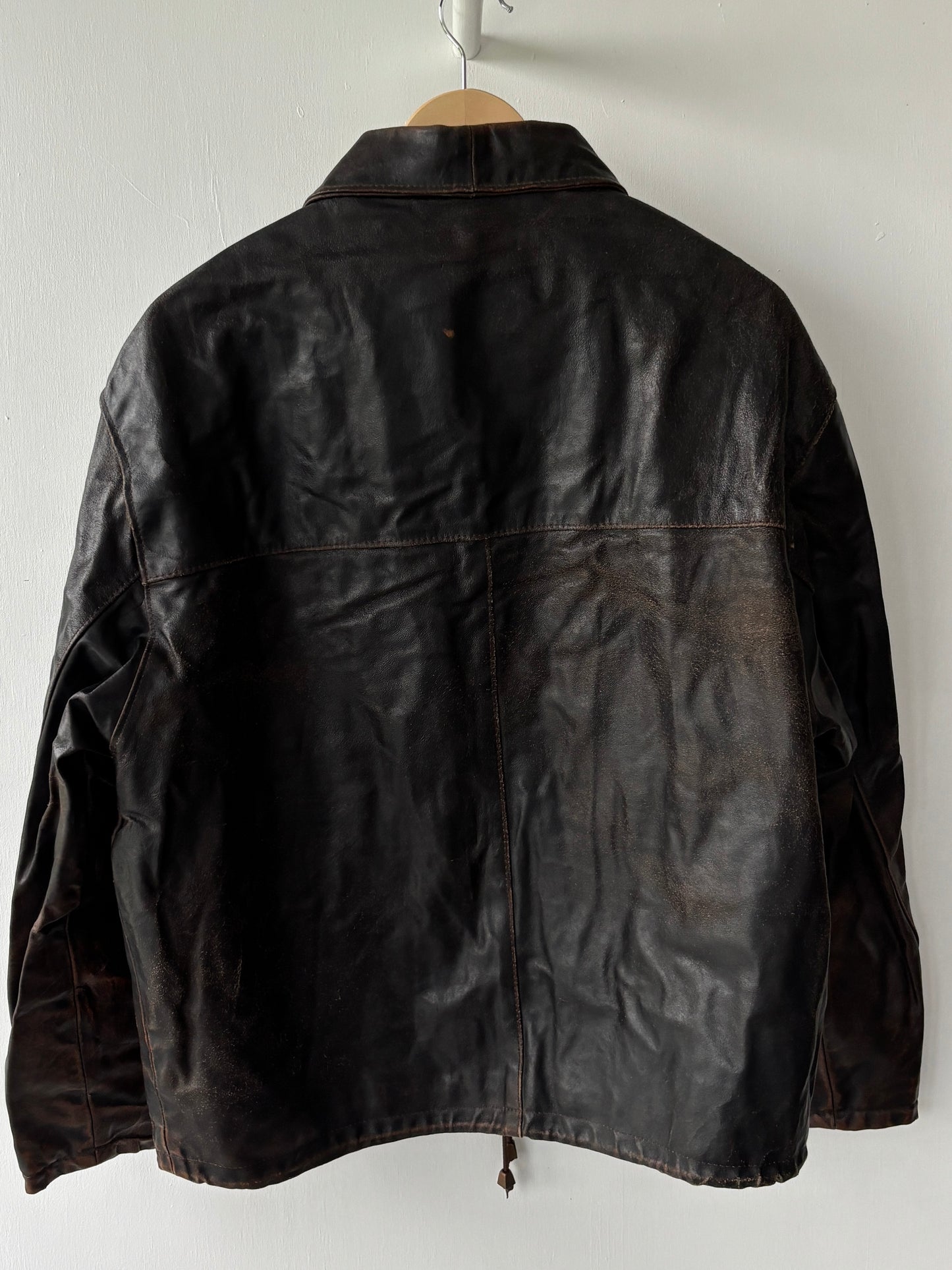 M - VINTAGE LEATHER JACKET