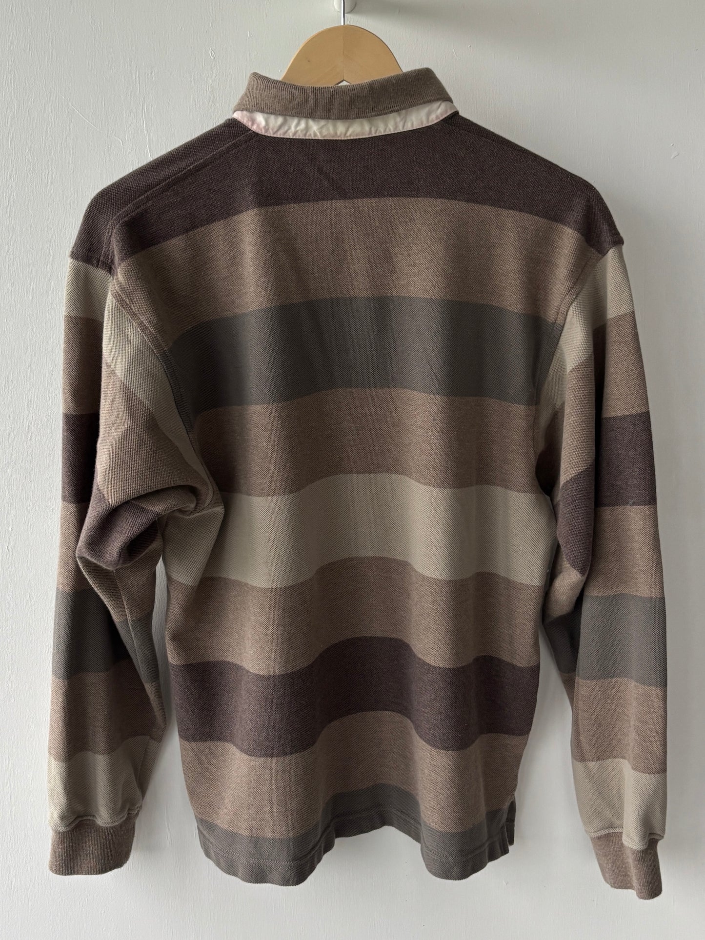 M - VINTAGE LACOSTE LONG SLEEVE POLO