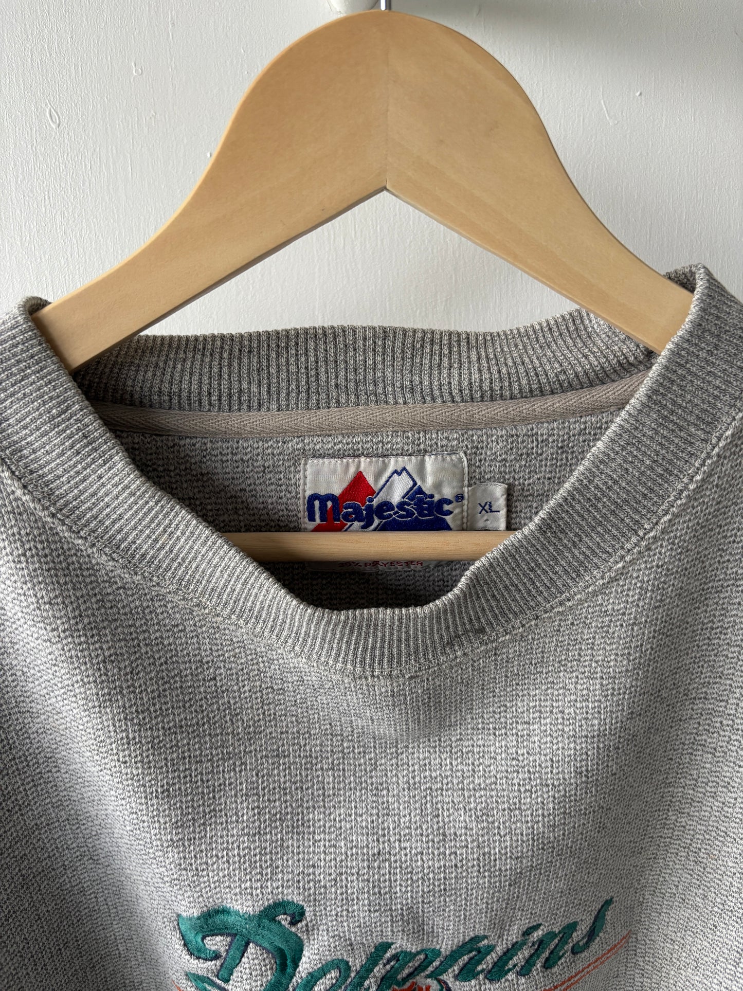 XL - VINTAGE DOLPHINS HOODIE