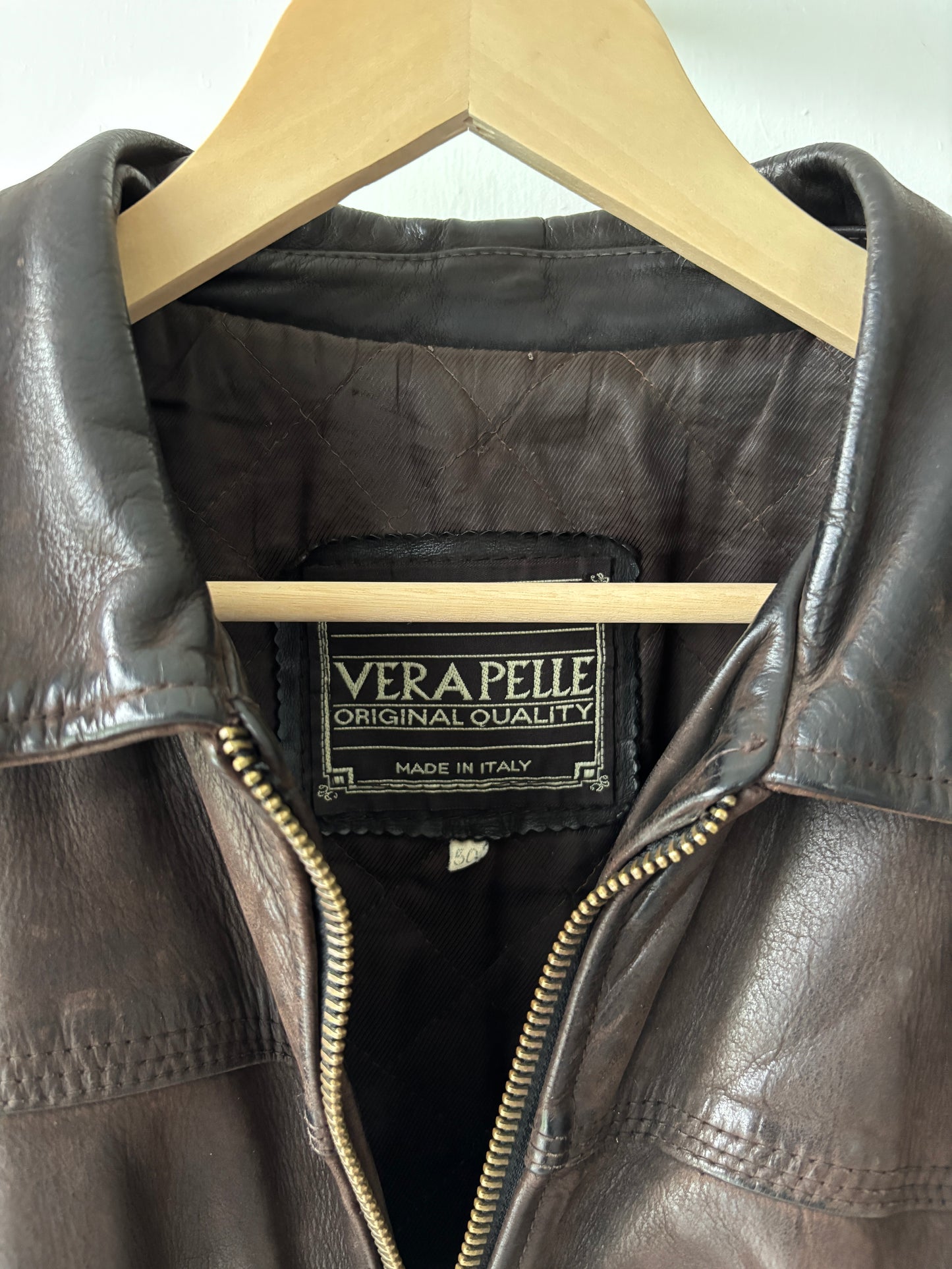 M - VINTAGE LEATHER JACKET