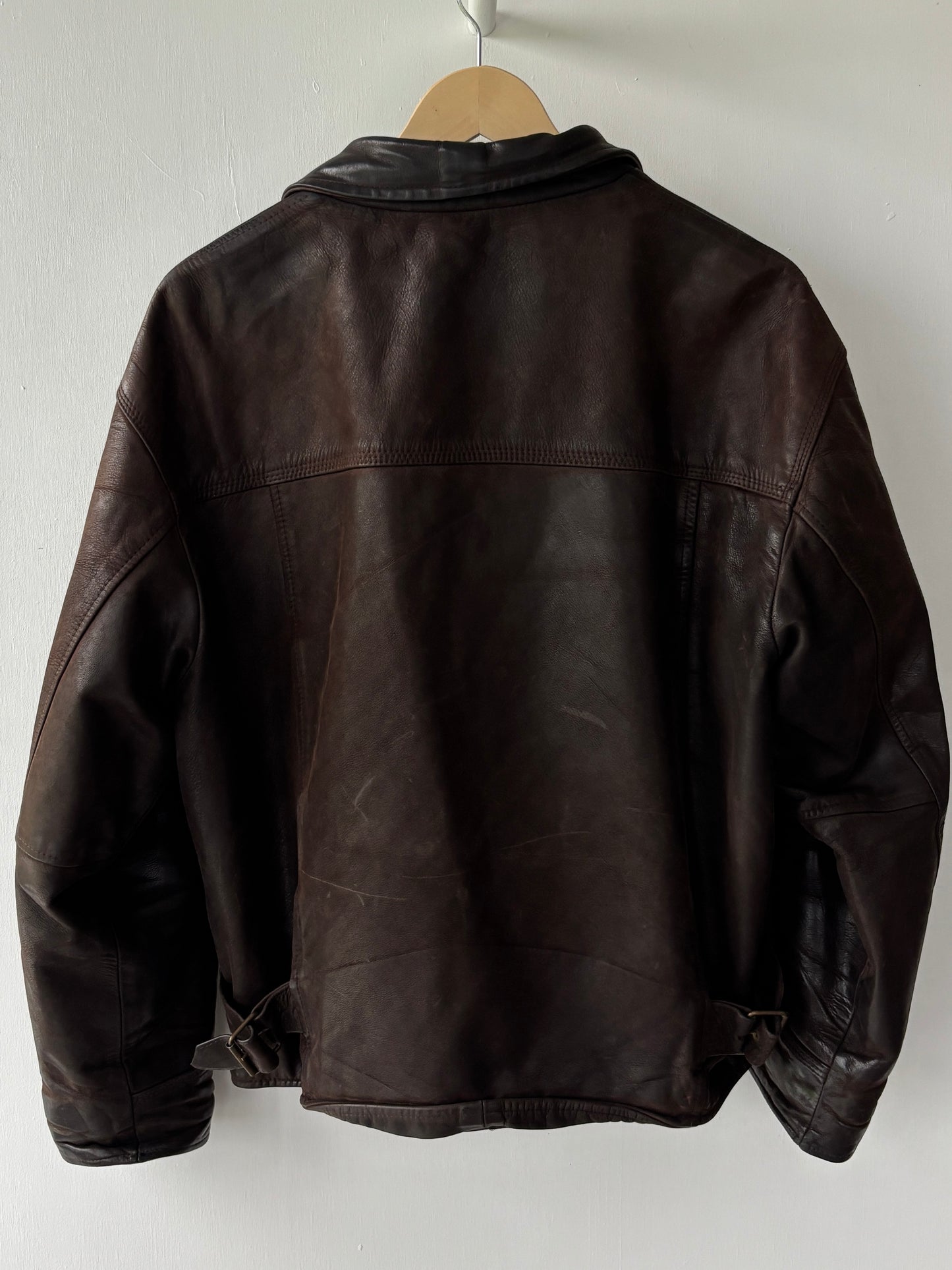 M - VINTAGE LEATHER JACKET