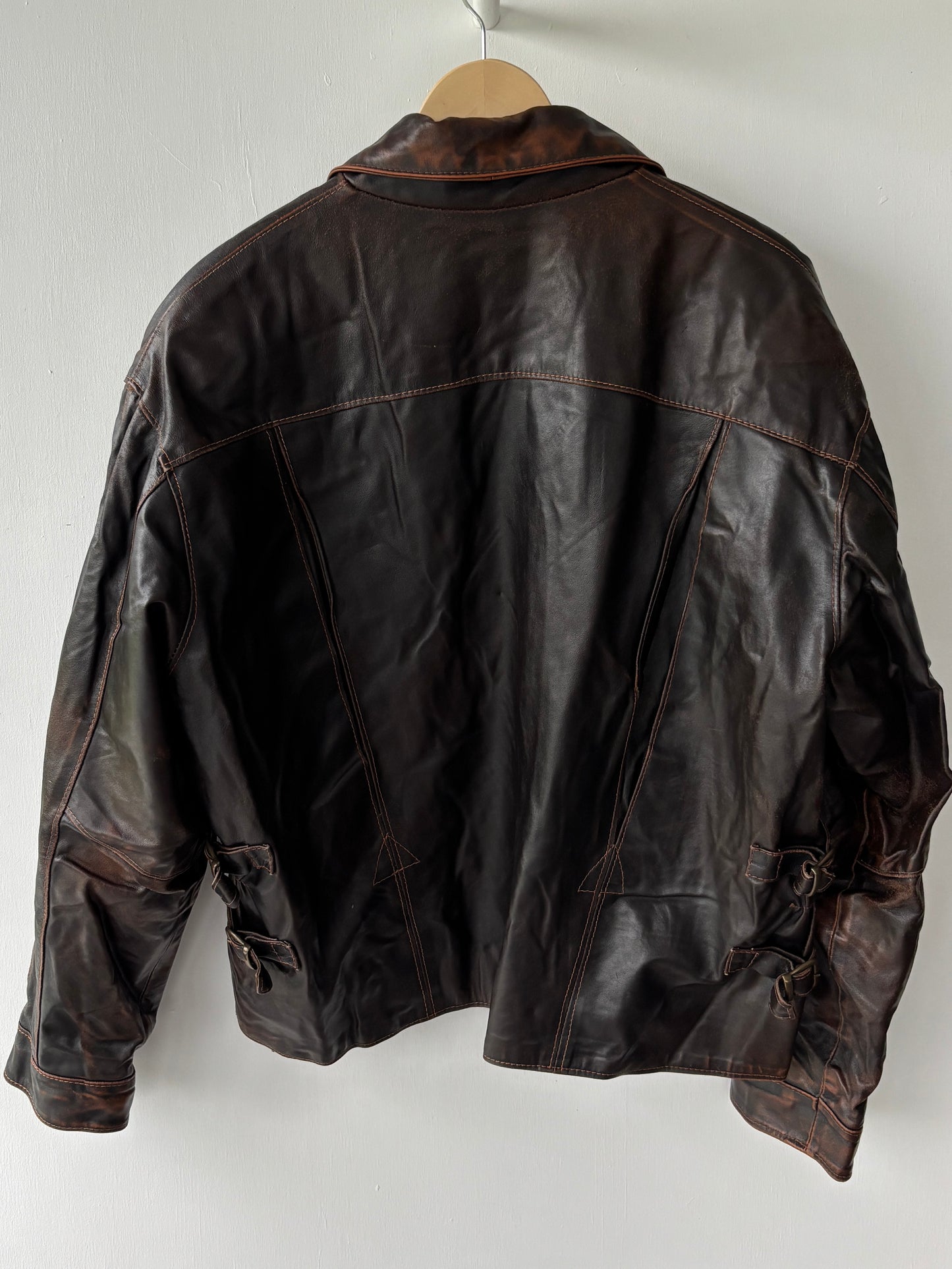 M - VINTAGE LEATHER JACKET