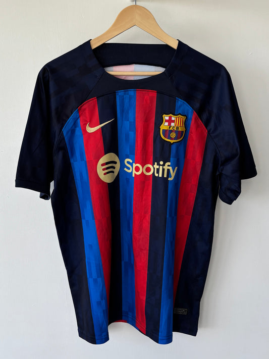 L - VINTAGE BARCELONA 22/23 JERSEY