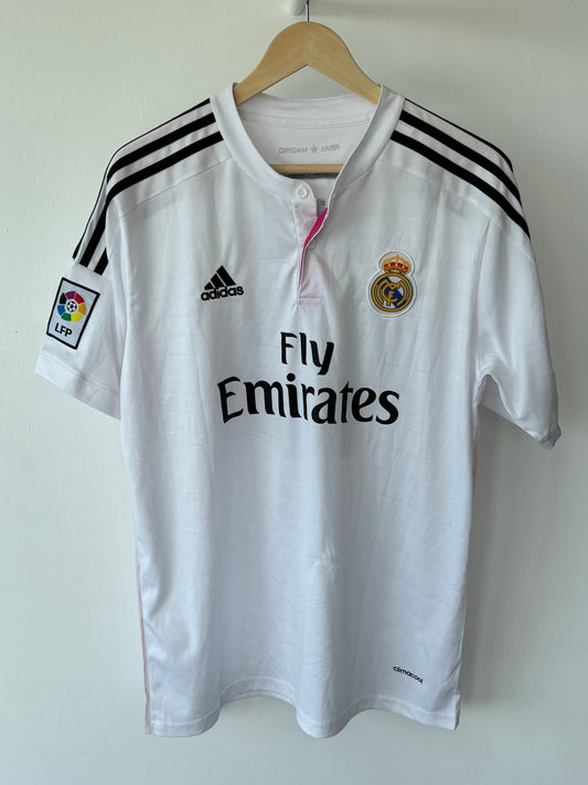 L - VINTAGE REAL MADRID JAMES JERSEY