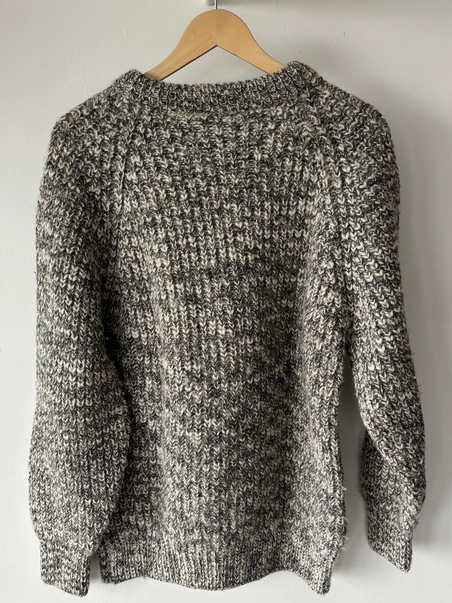 M - VINTAGE ARAN SWEATSHIRT