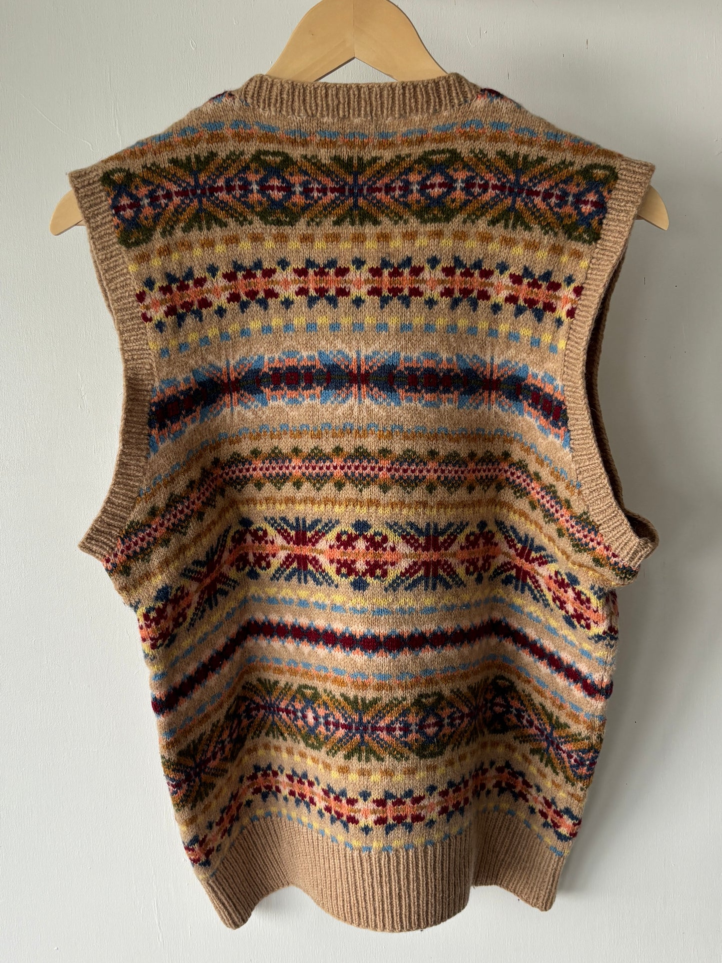 M - VINTAGE RALPH LAUREN KNITTED WOOL VEST