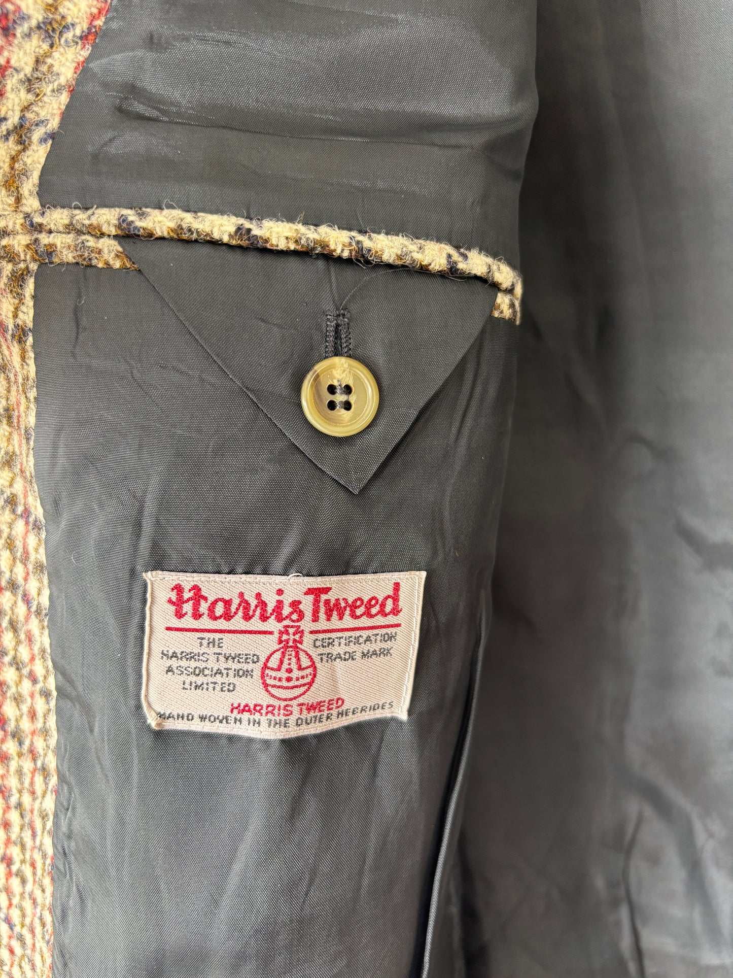 M - VINTAGE HARRIS TWEED BLAZER