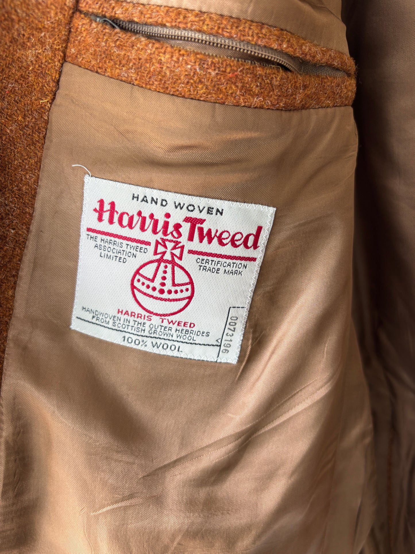 M - VINTAGE HARRIS TWEED BLAZER
