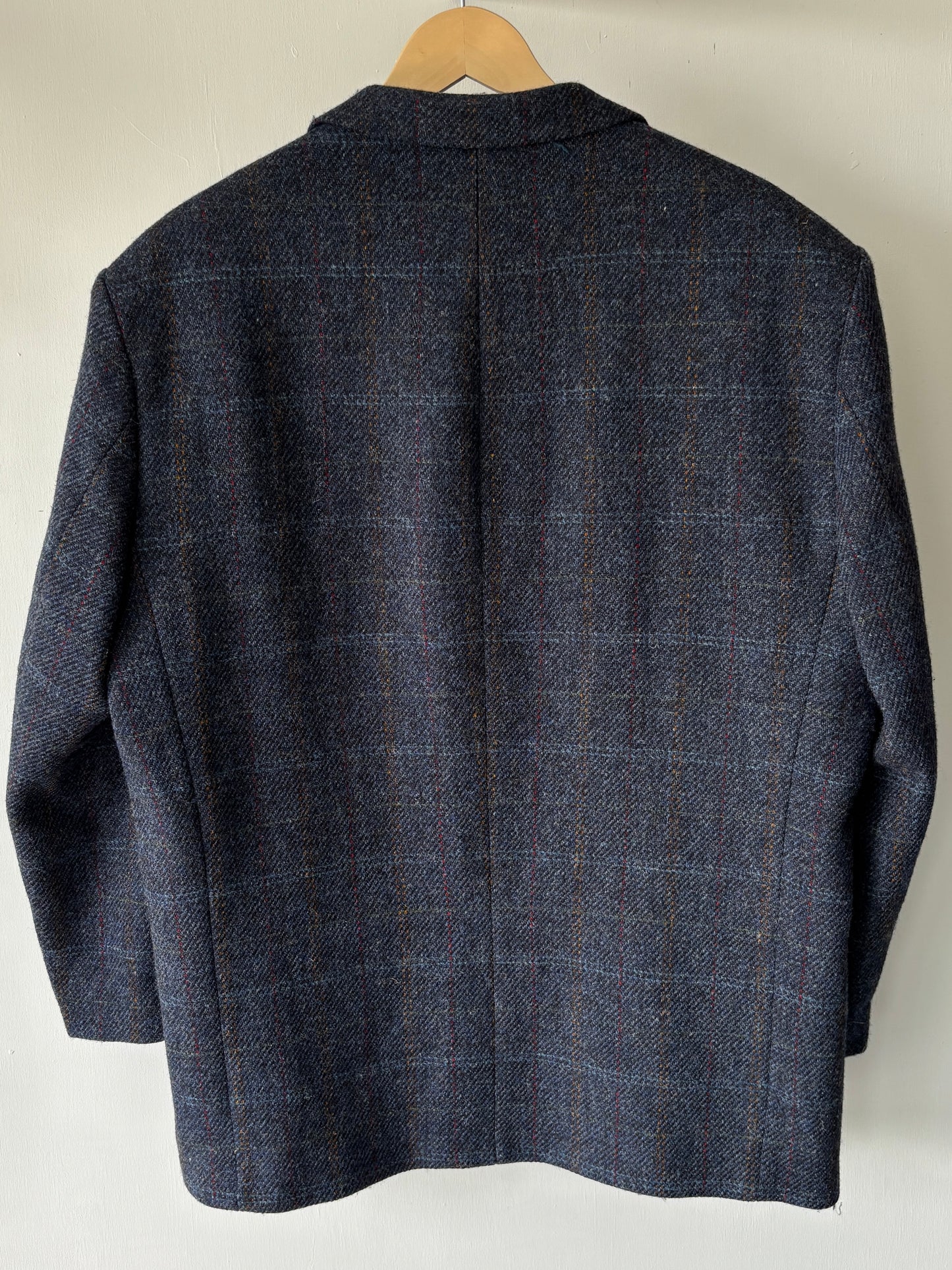 L - VINTAGE HARRIS TWEED BLAZER