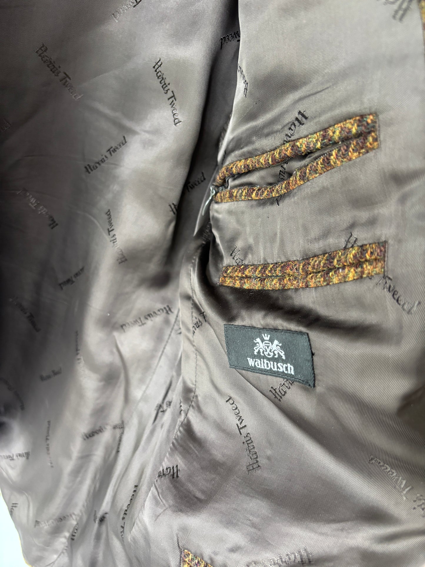 M - VINTAGE HARRIS TWEED BLAZER