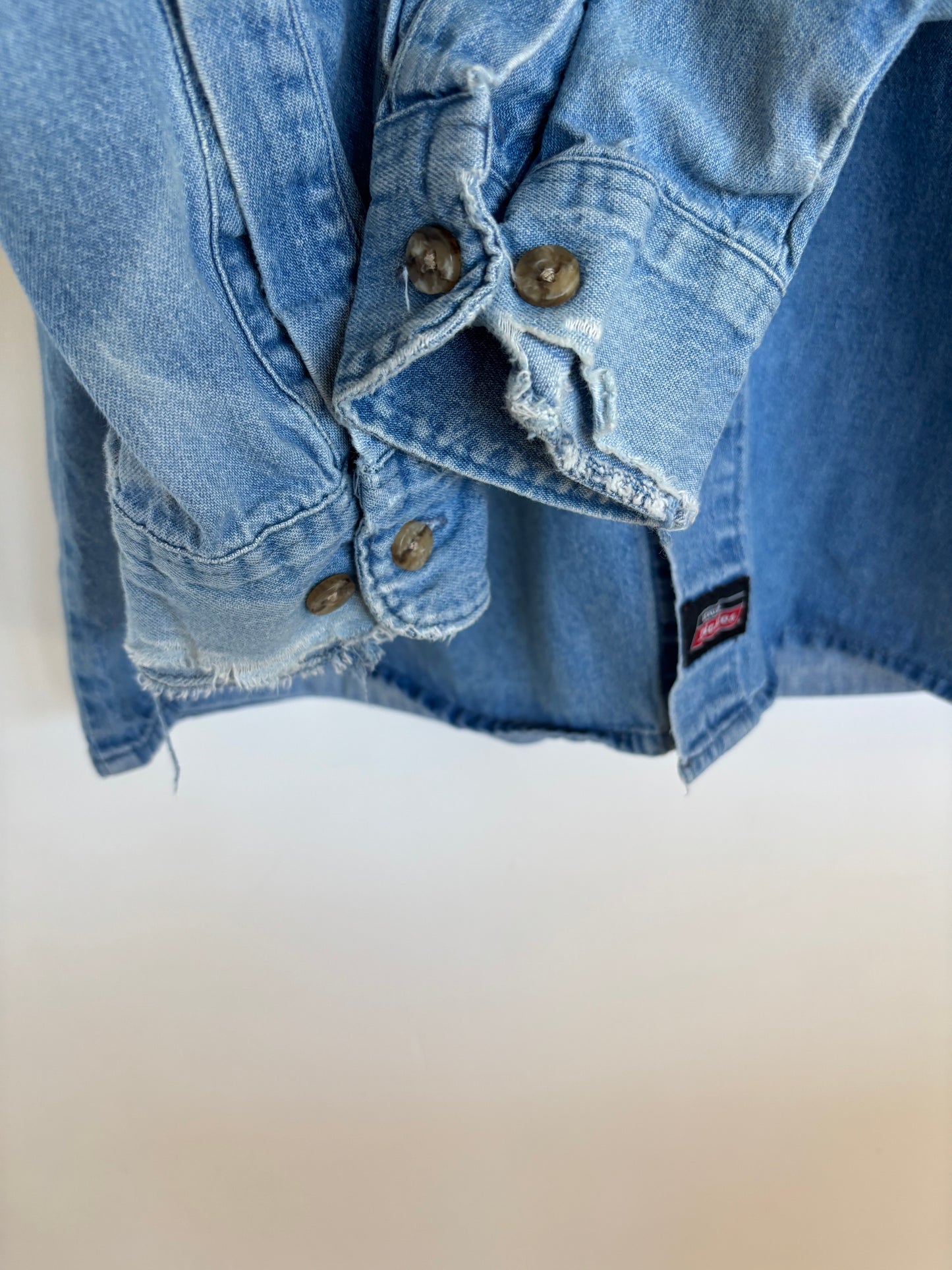 L - VINTAGE DICKIES DENIM SHIRT