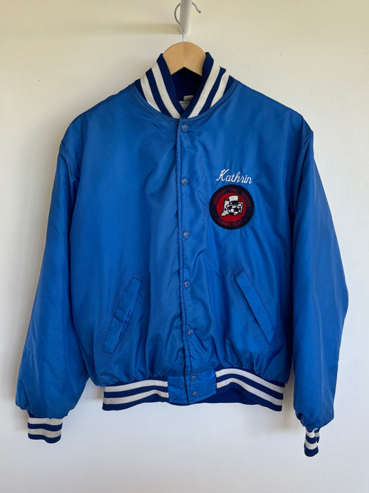 M - VINTAGE DANBURY SOCCER SATIN JACKET
