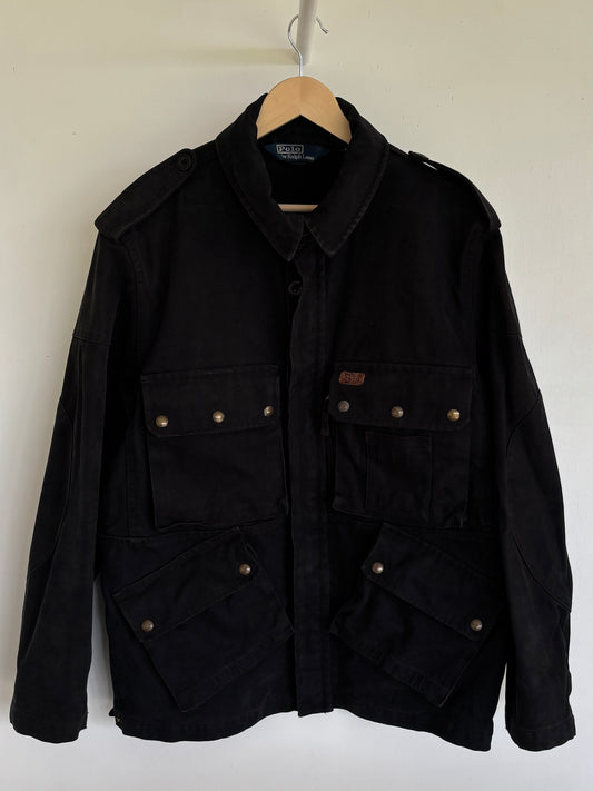 L - VINTAGE RALPH LAUREN FIELD MILITARY JACKET