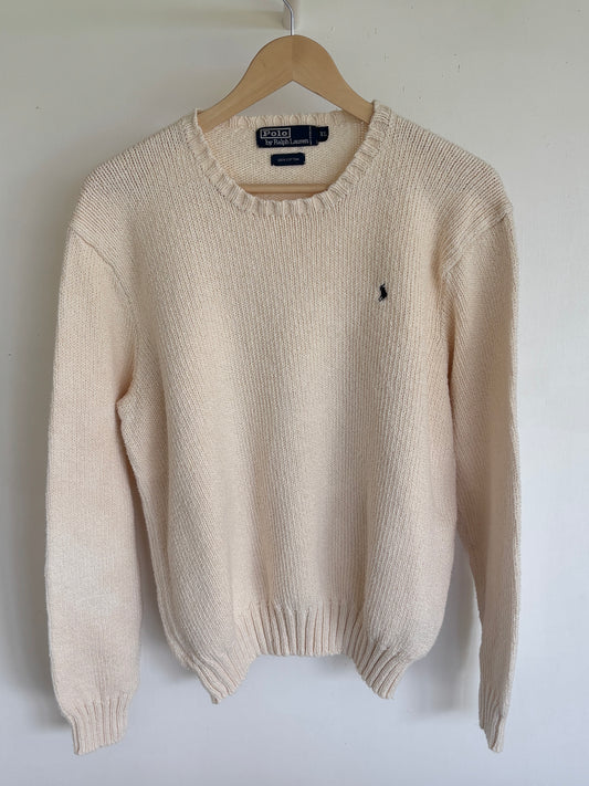 M - VINTAGE RALPH LAUREN KNITTED SWEATSHIRT