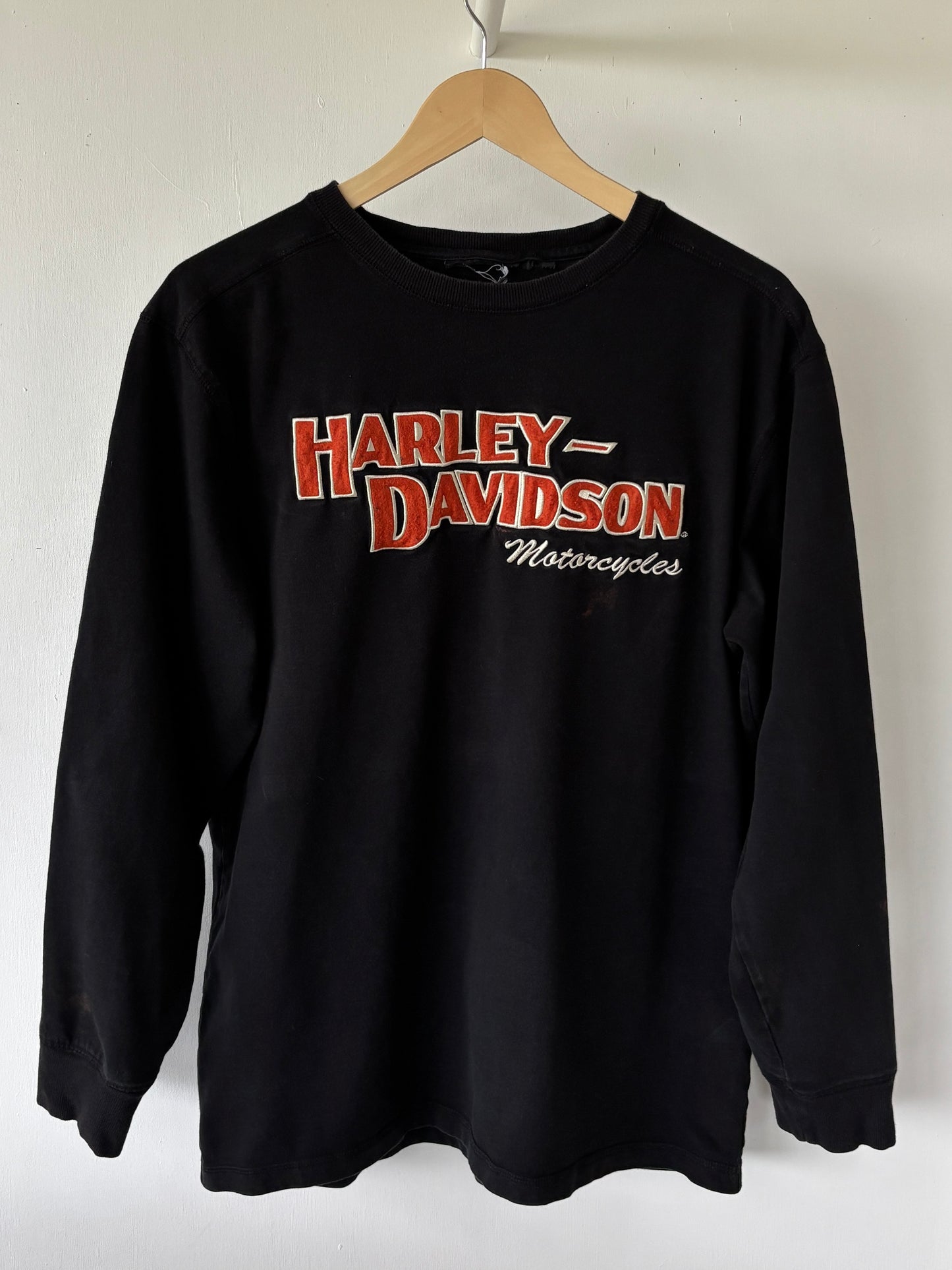 M - VINTAGE HARLEY DAVIDSON LONG SLEEVE TEE