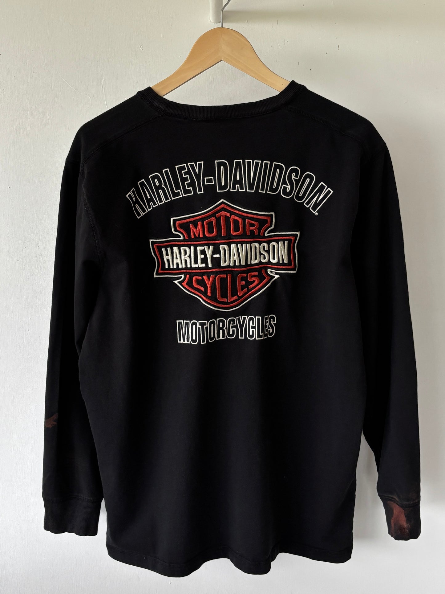 M - VINTAGE HARLEY DAVIDSON LONG SLEEVE TEE