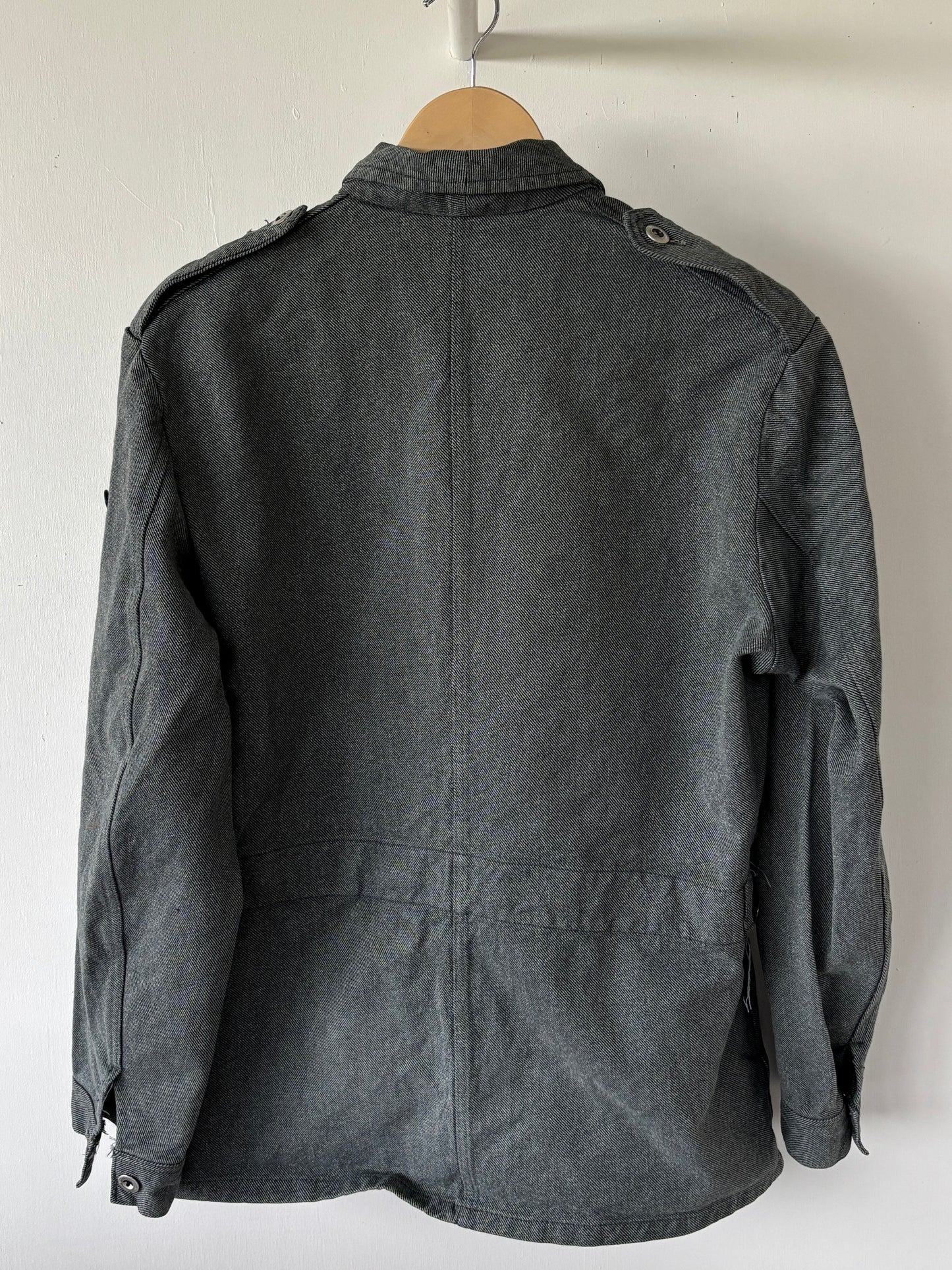 M - VINTAGE SWISS MILITARY JACKET