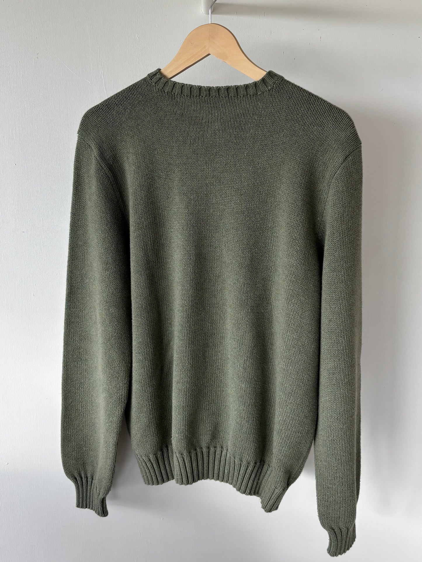 L - VINTAGE RALPH LAUREN KNITTED SWEATSHIRT
