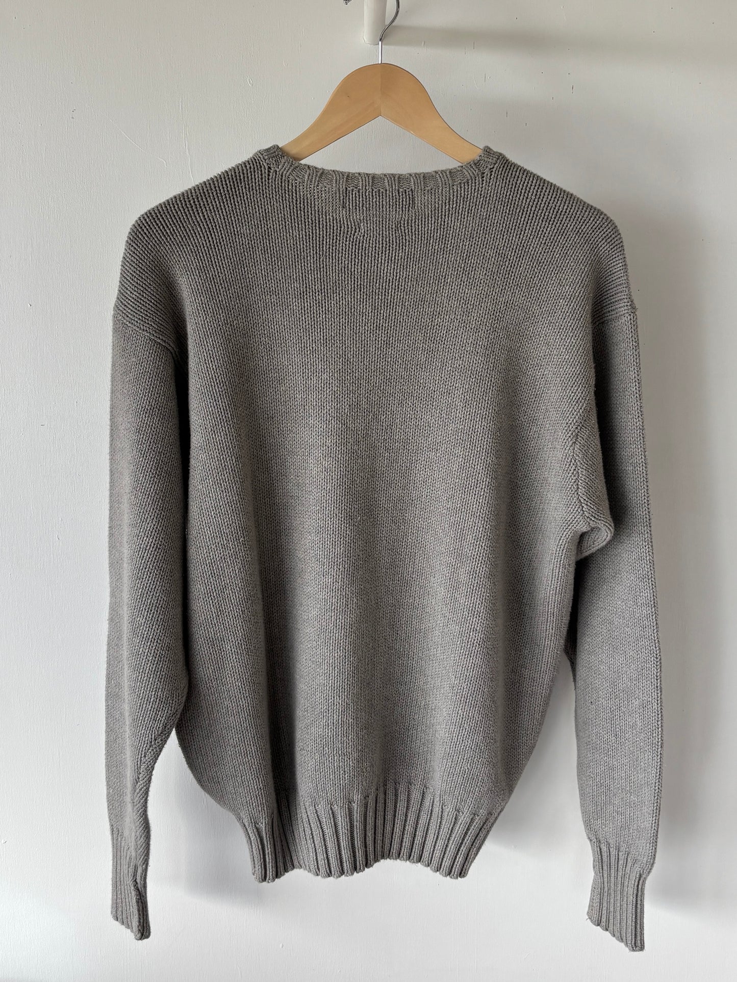 M - VINTAGE RALPH LAUREN KNITTED SWEATSHIRT