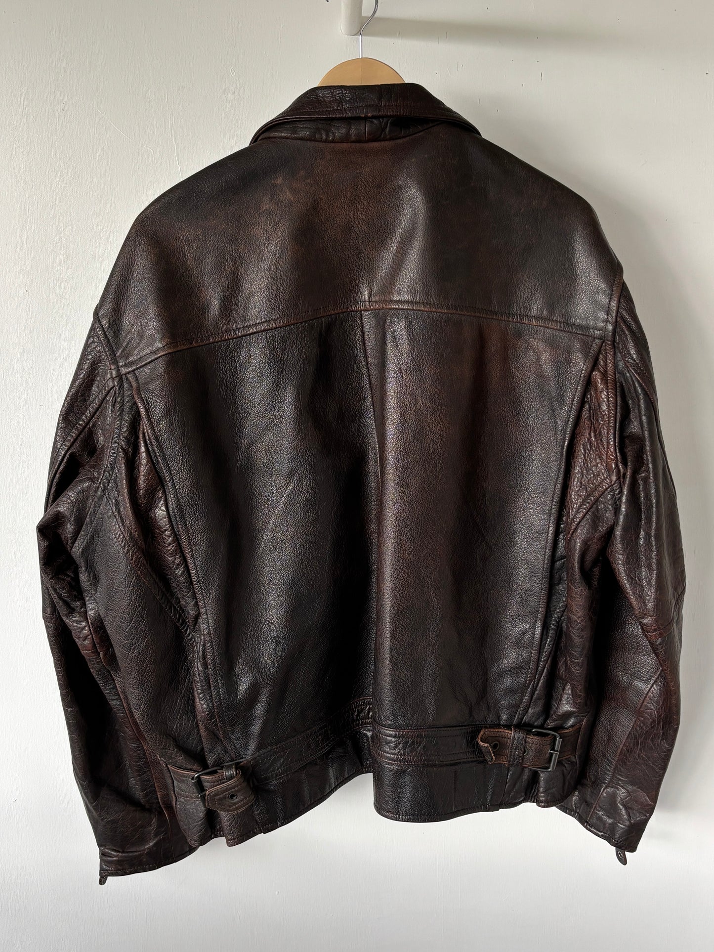 M - VINTAGE LEATHER JACKET