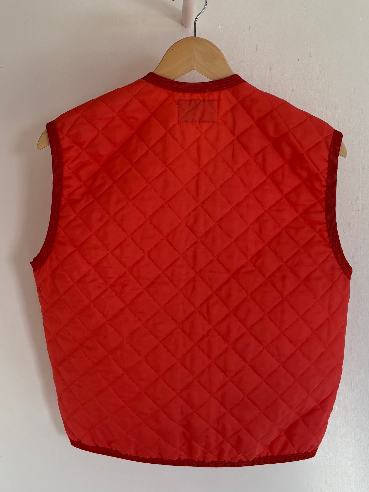 XS - VINTAGE QUILTED VEST
